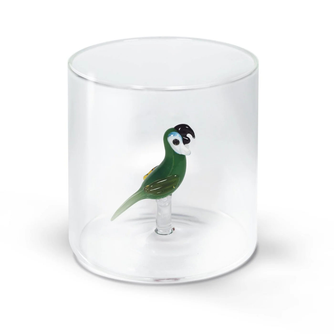 Gobelet En Verre Borosilicate - Figurine Perroquet - Image 2
