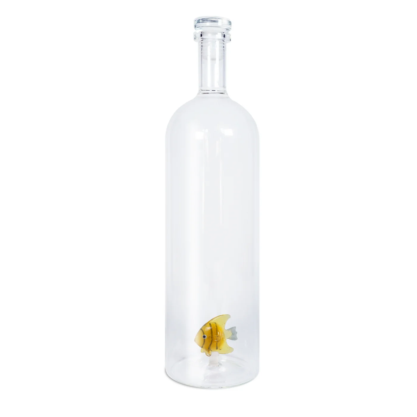 Bouteille En Verre Borosilicate Avec Bouchon - Figurine Poisson Tropical - Image 2