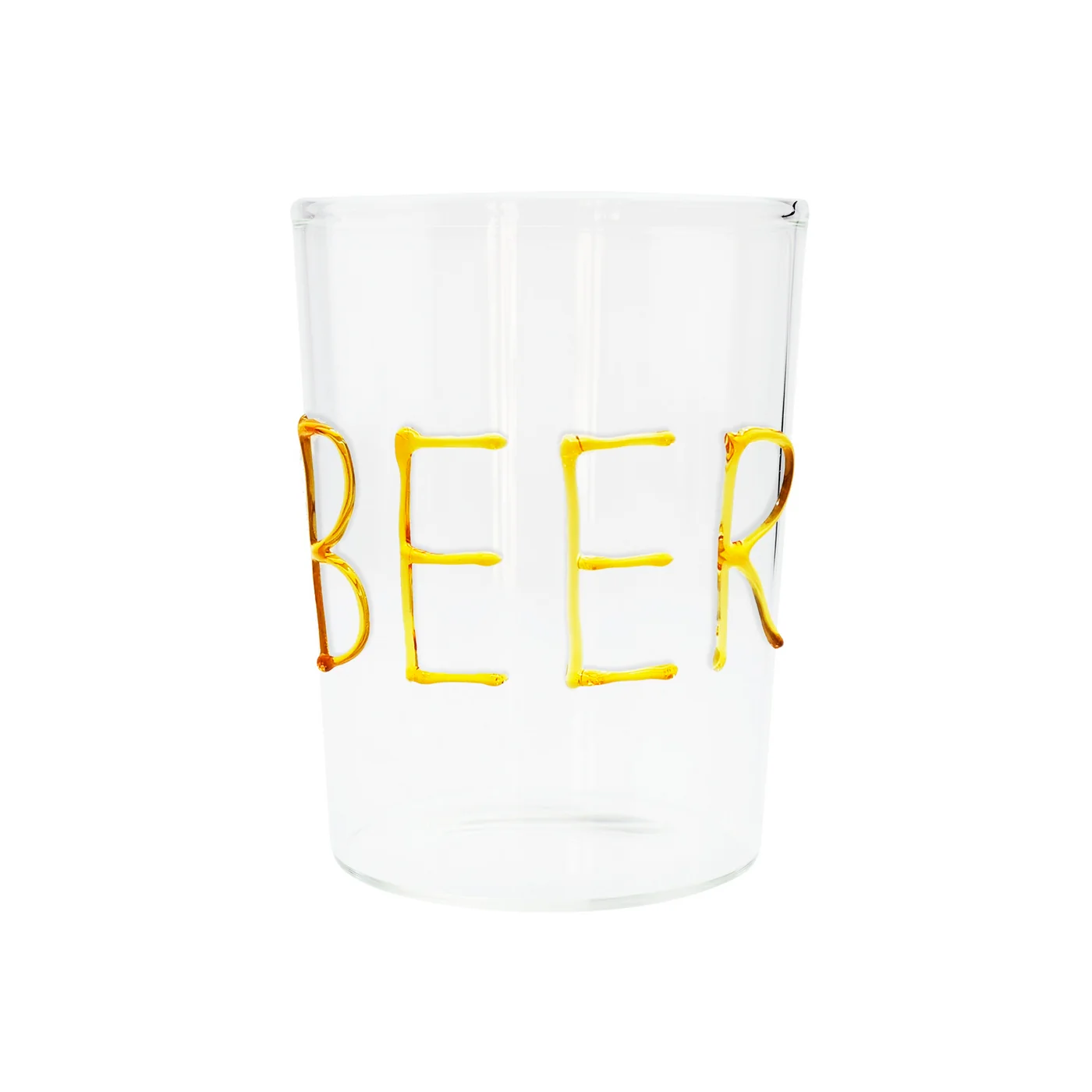 Verre À Cocktail En Verre Borosilicate - Incription Beer - Image 2