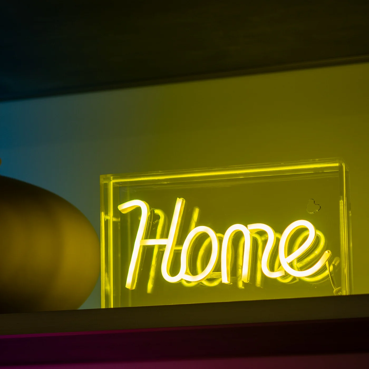 Enseigne Néon Avec Cadre En Plexiglas - Décoration Home - Image 2