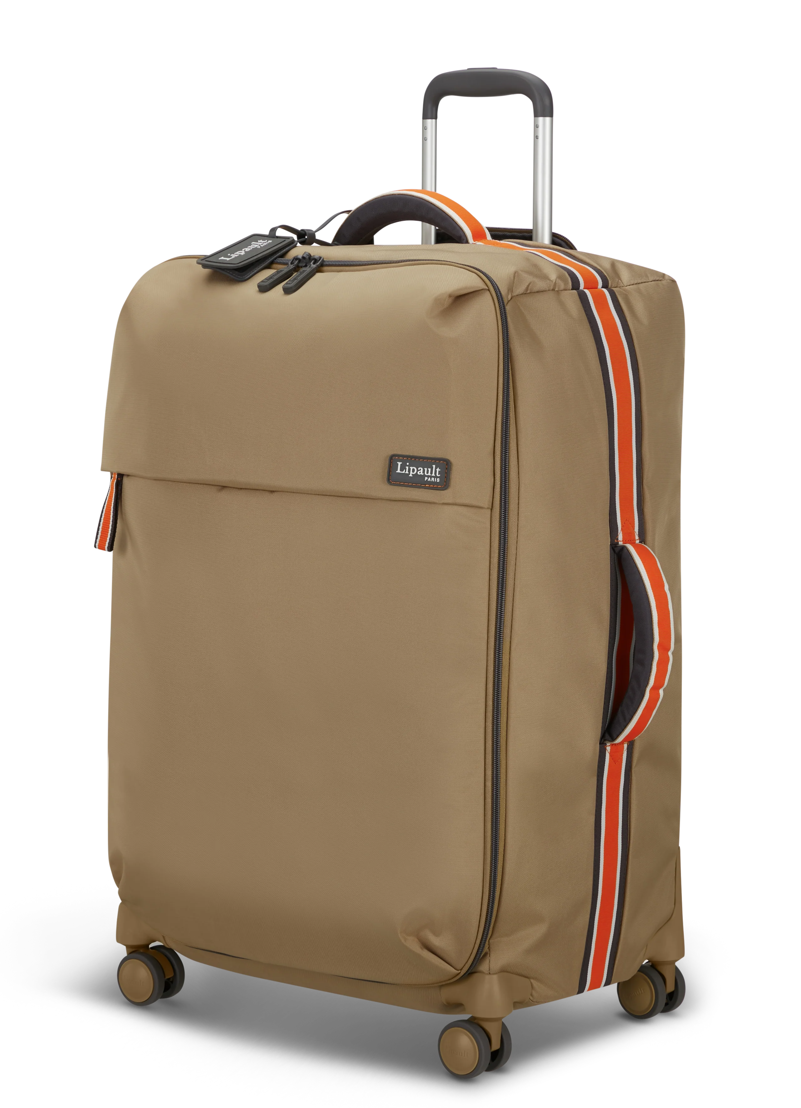 Valise Long Séjour 4 Roues Plume - Beige - Image 3