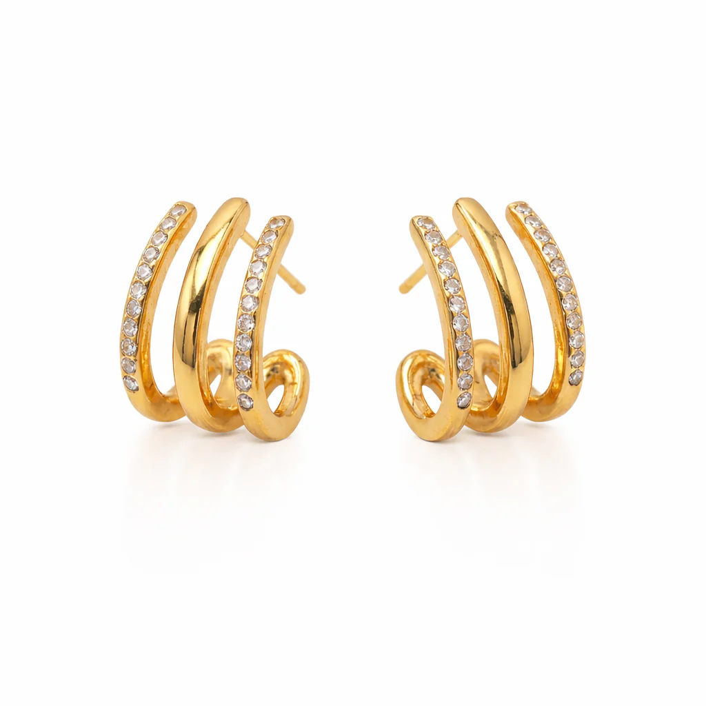 Boucles D'Oreilles Livia - Doré Ou Argent