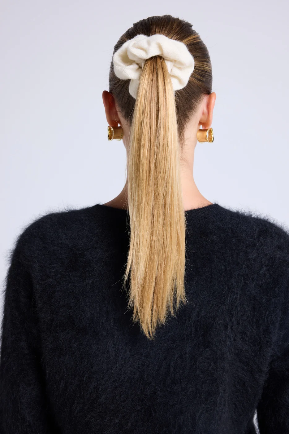 Chouchou Cheveux Alexia - Blanc - Image 2
