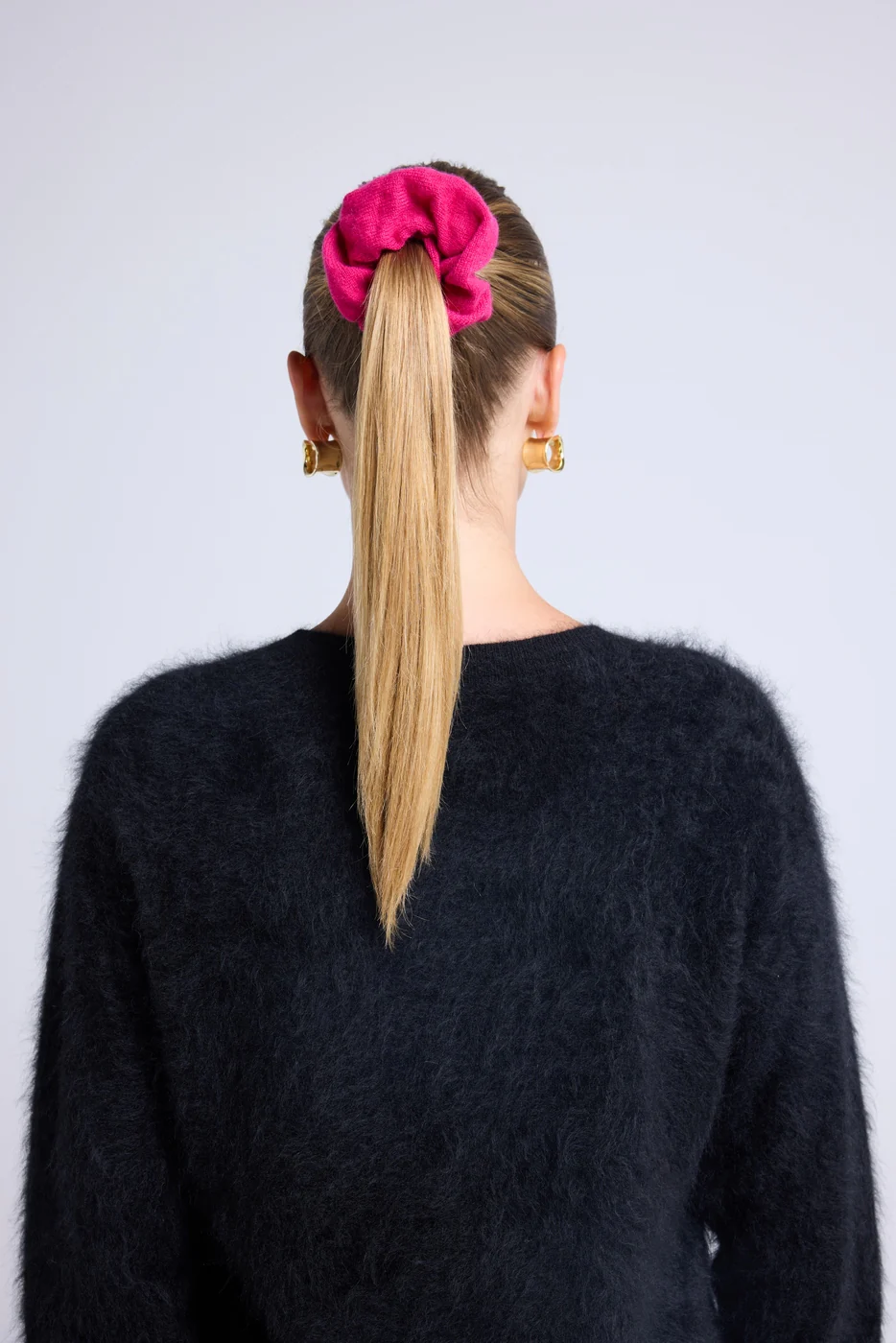 Chouchou Cheveux Alexia - Fushia - Image 4