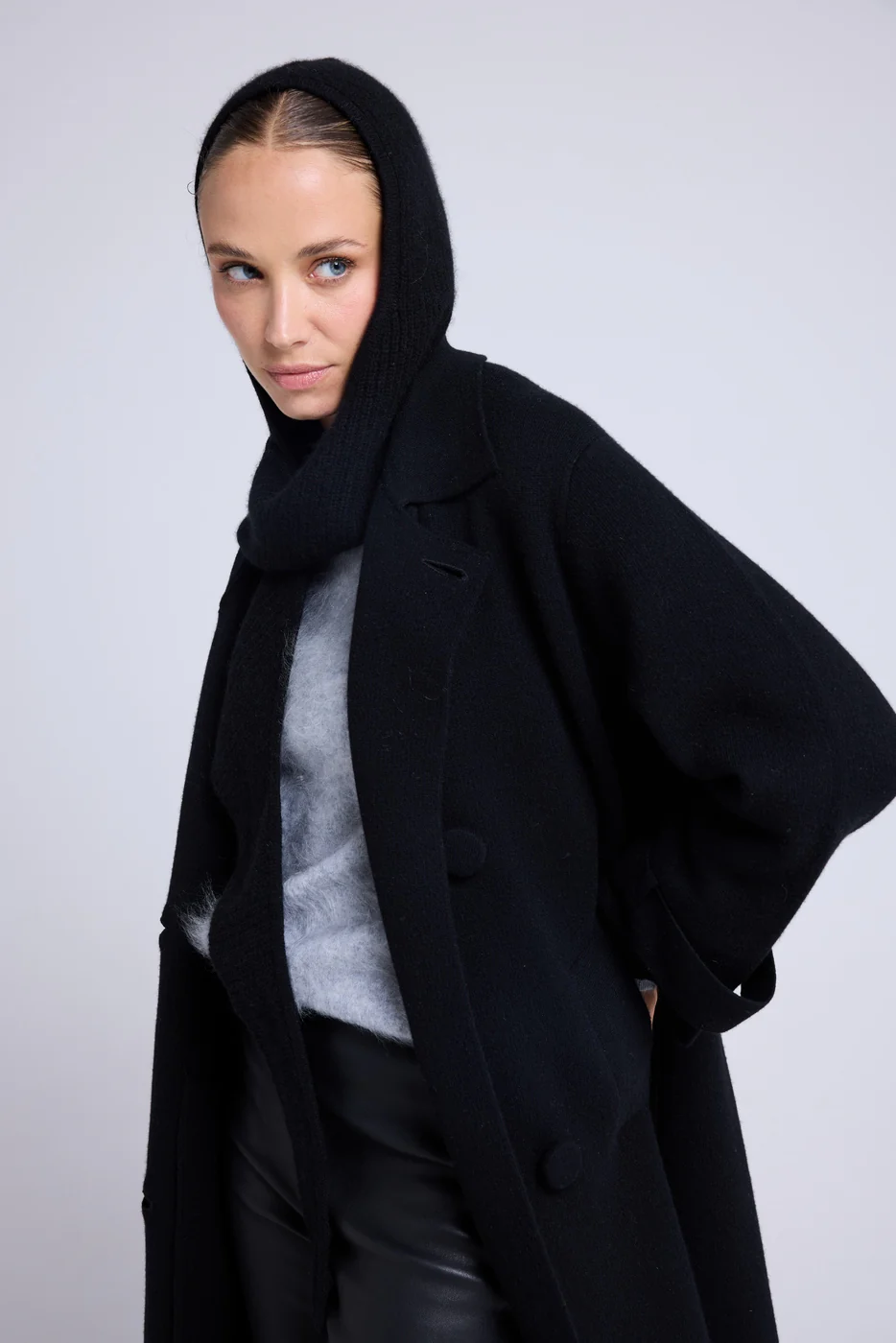 Cagoule Echarpe Unisexe Angel - Noir - Image 8