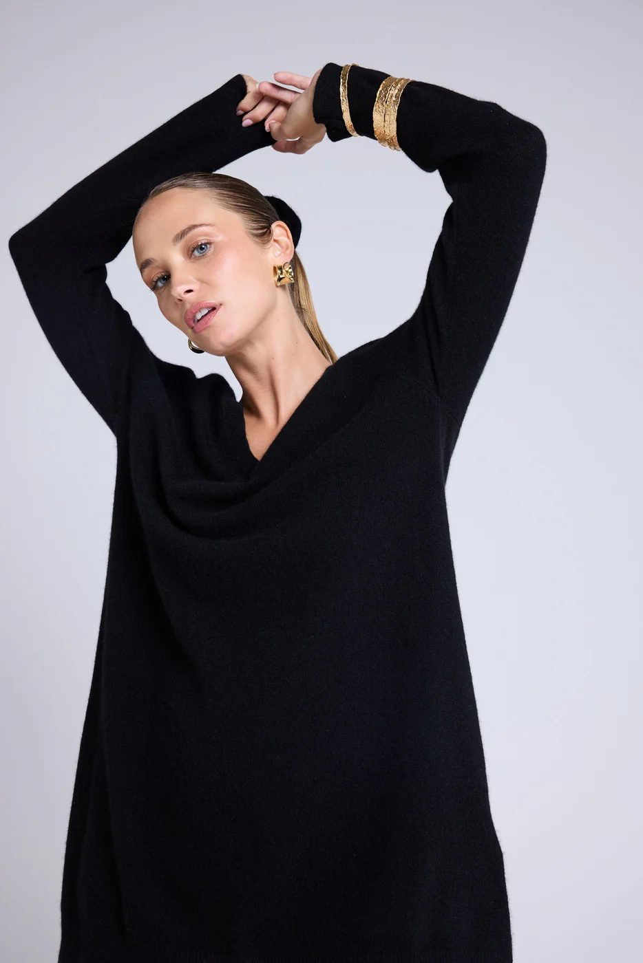 Robe Col V Marni - Noir - Image 7