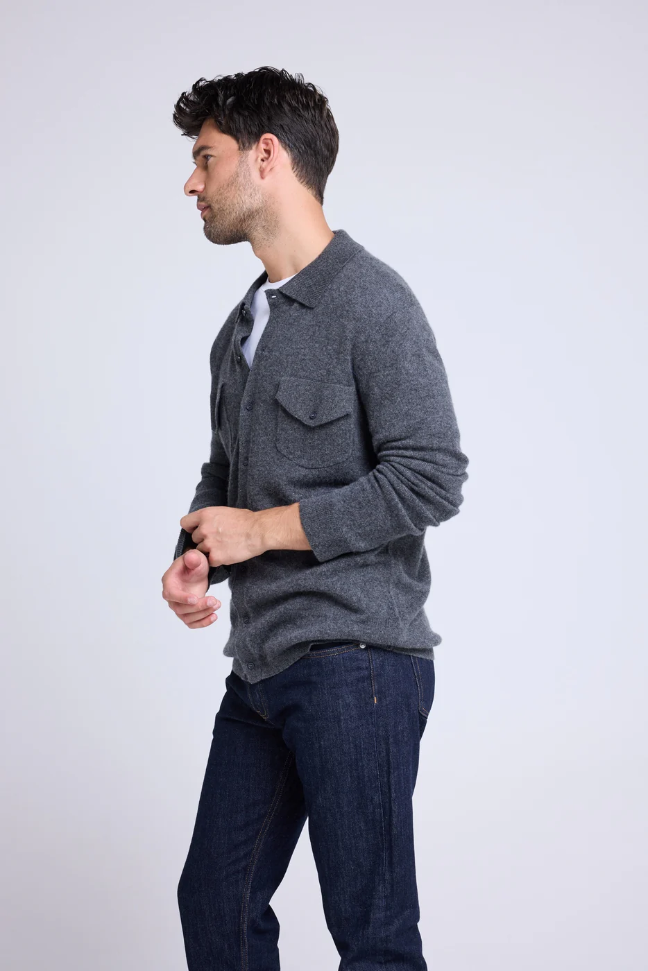 Chemise Sacha - Gris - Image 3