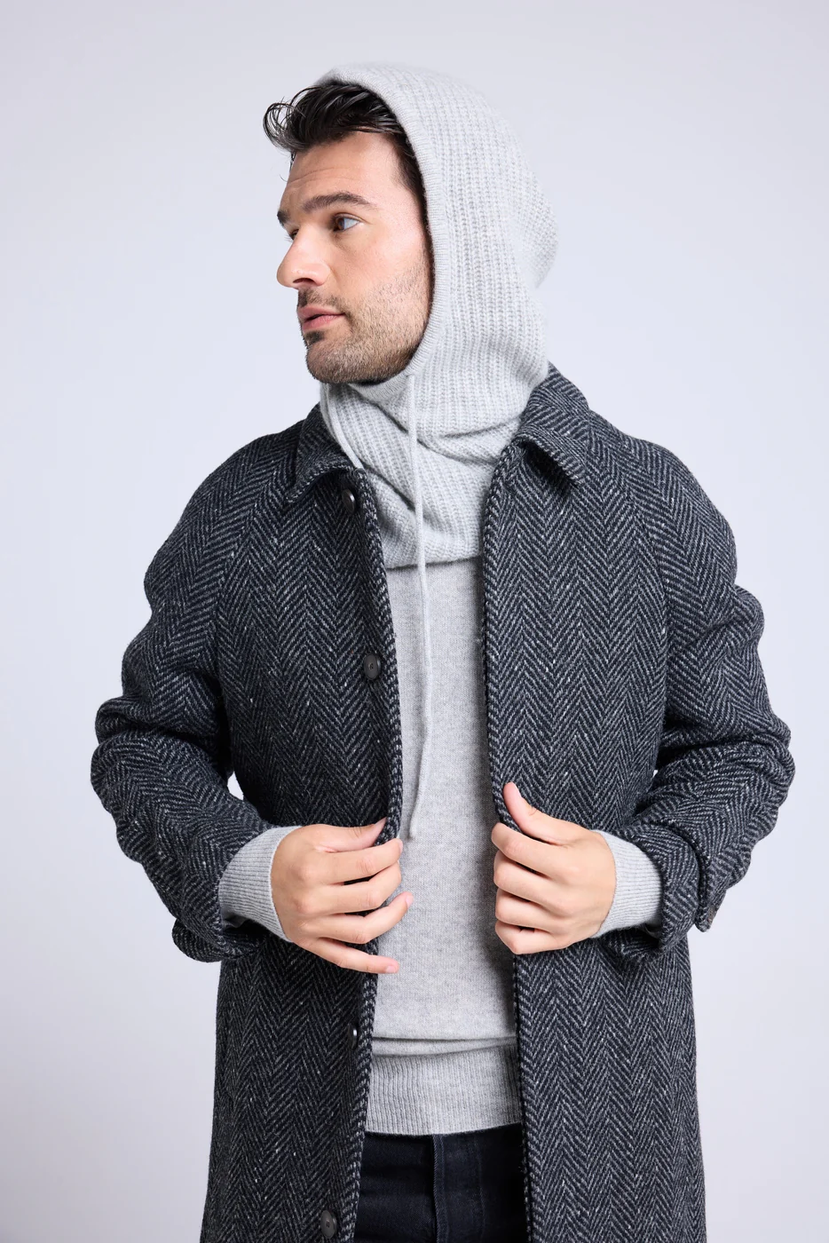 Cagoule Unisexe Tessa - Gris Clair - Image 4