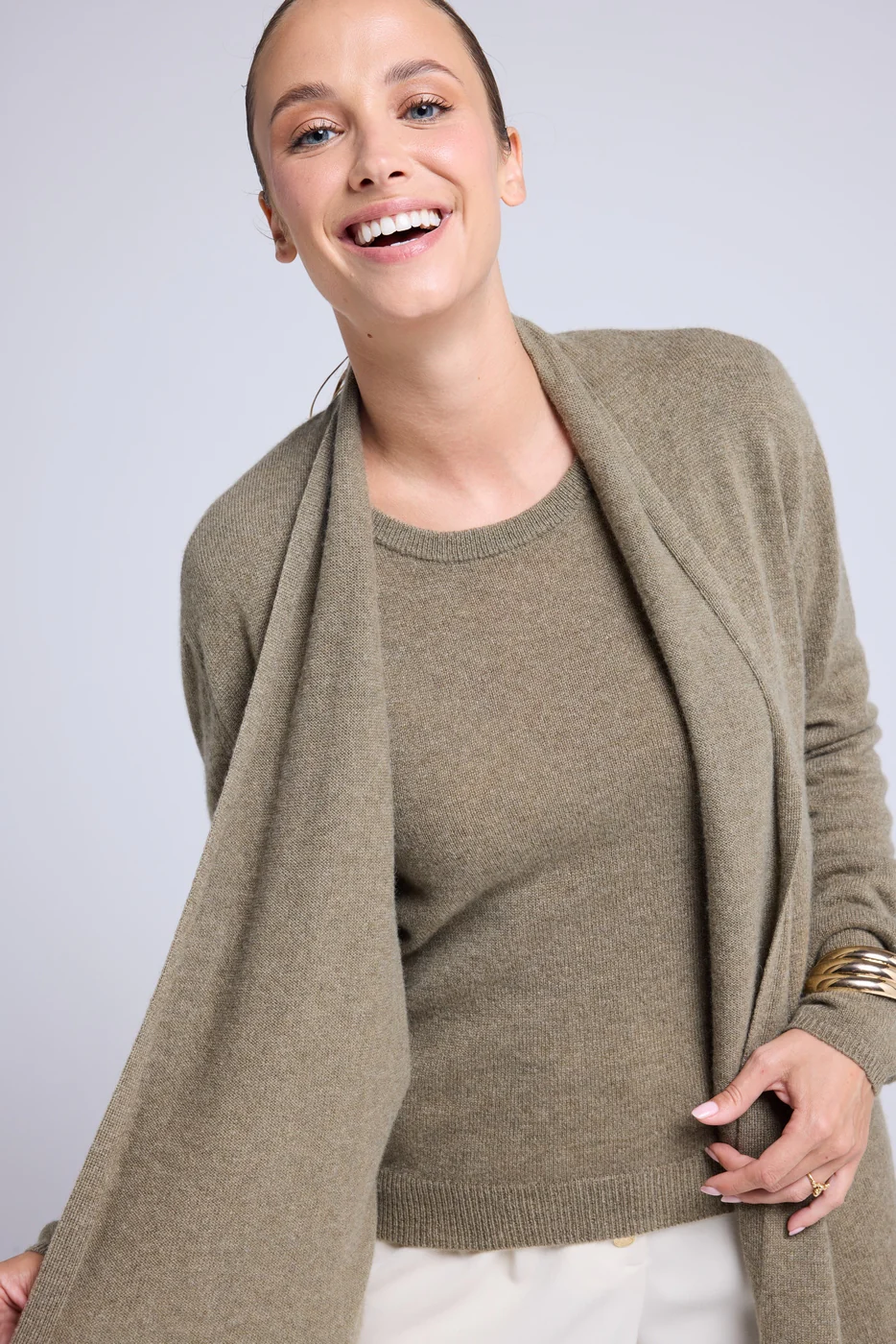 Gilet Tube Zassia - Vert Khaki - Image 5