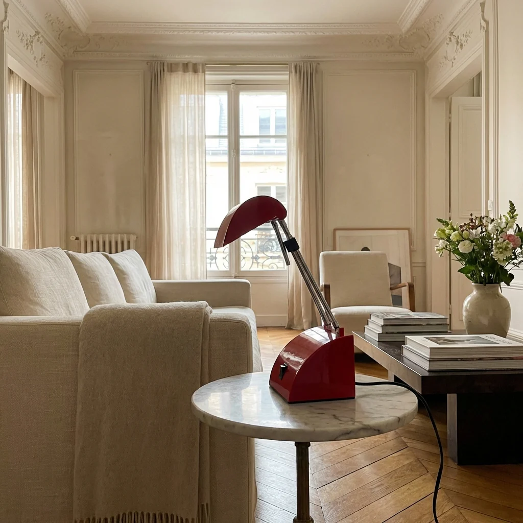 Lampe Rouge Vintage