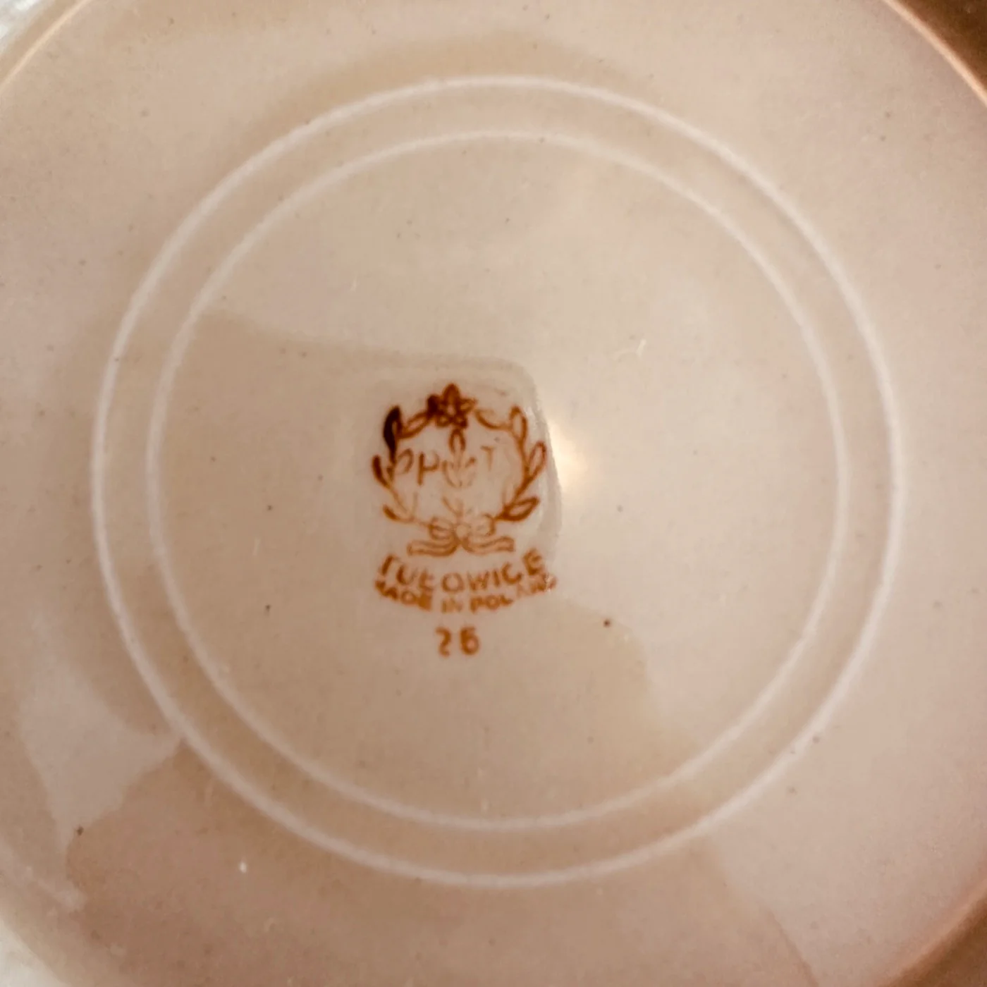 Ensemble D'Assiette Vintage En Céramique - Image 4