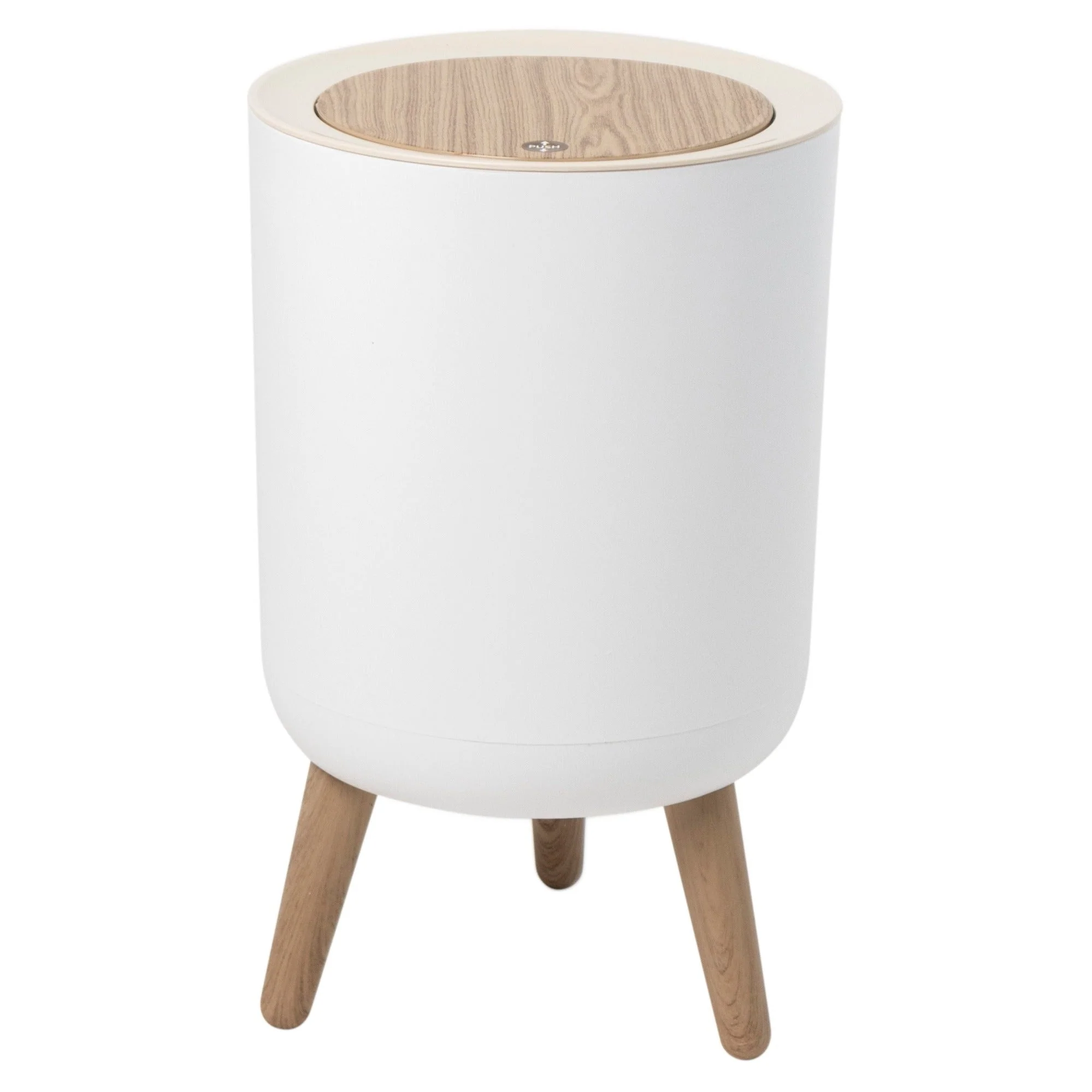 Poubelle Push Malmo 7L - Blanc - Image 2