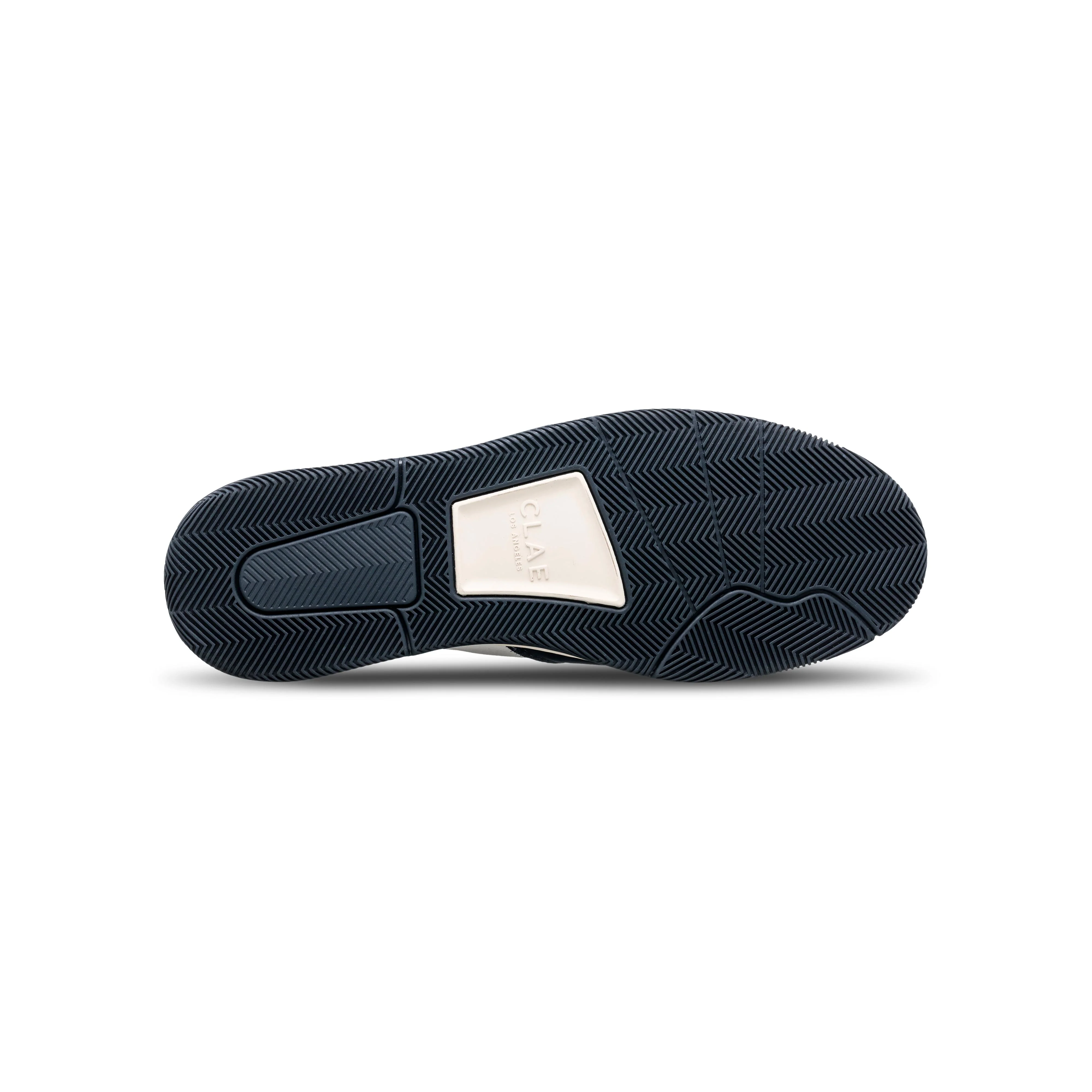 Basket Malone - Navy Leather Off-White - Image 5
