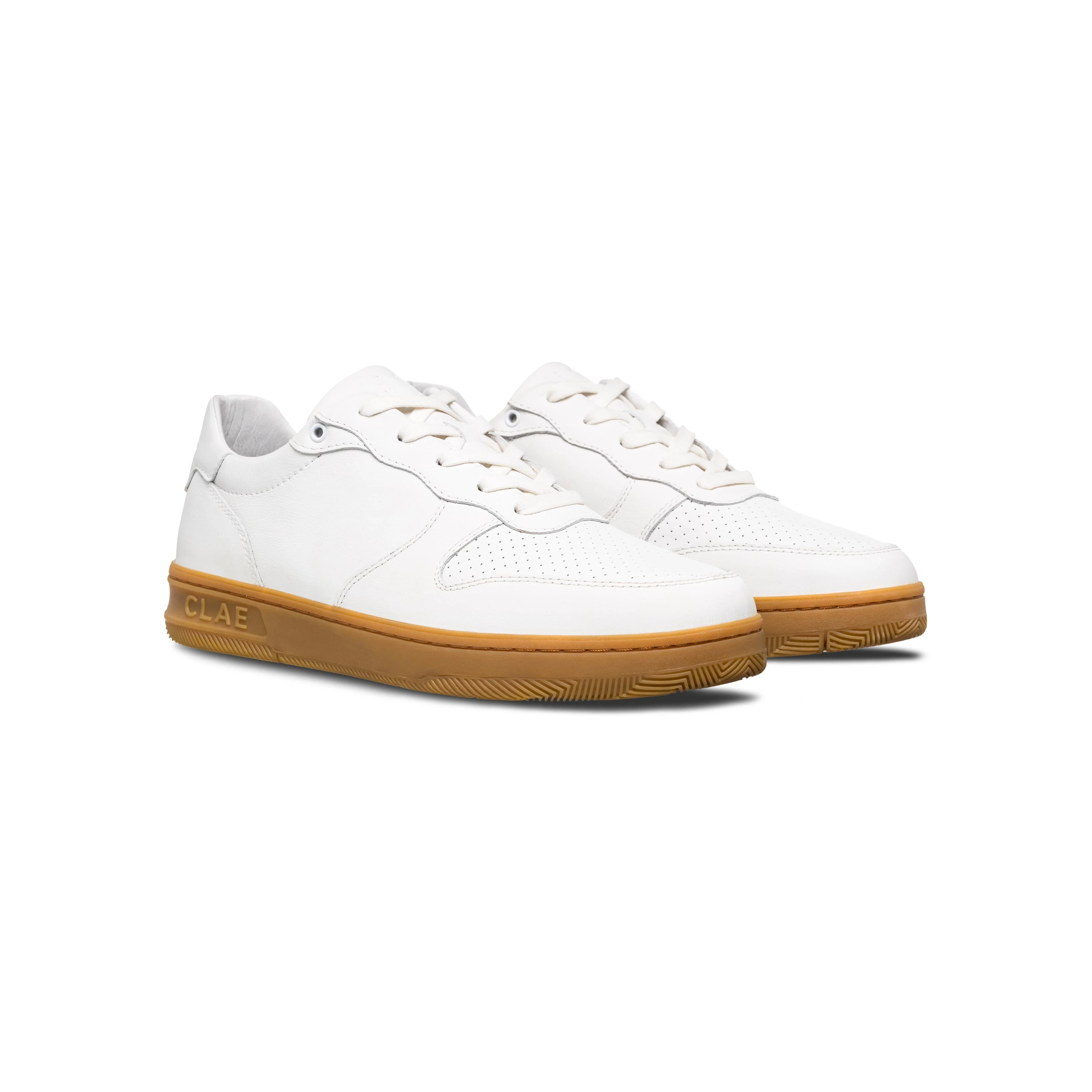 Basket Malone - White Leather Light Gum - Image 3