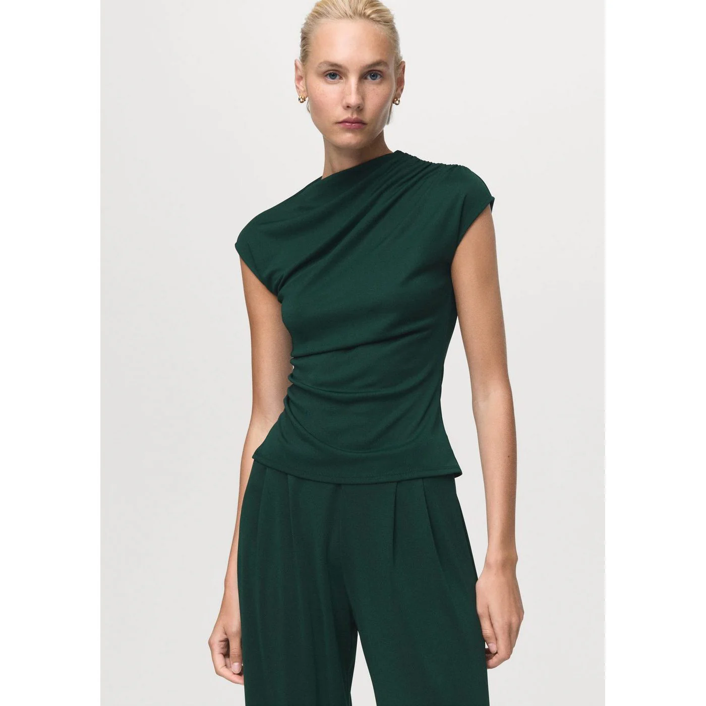 T-Shirt Lei - Vert Foncé - Image 2