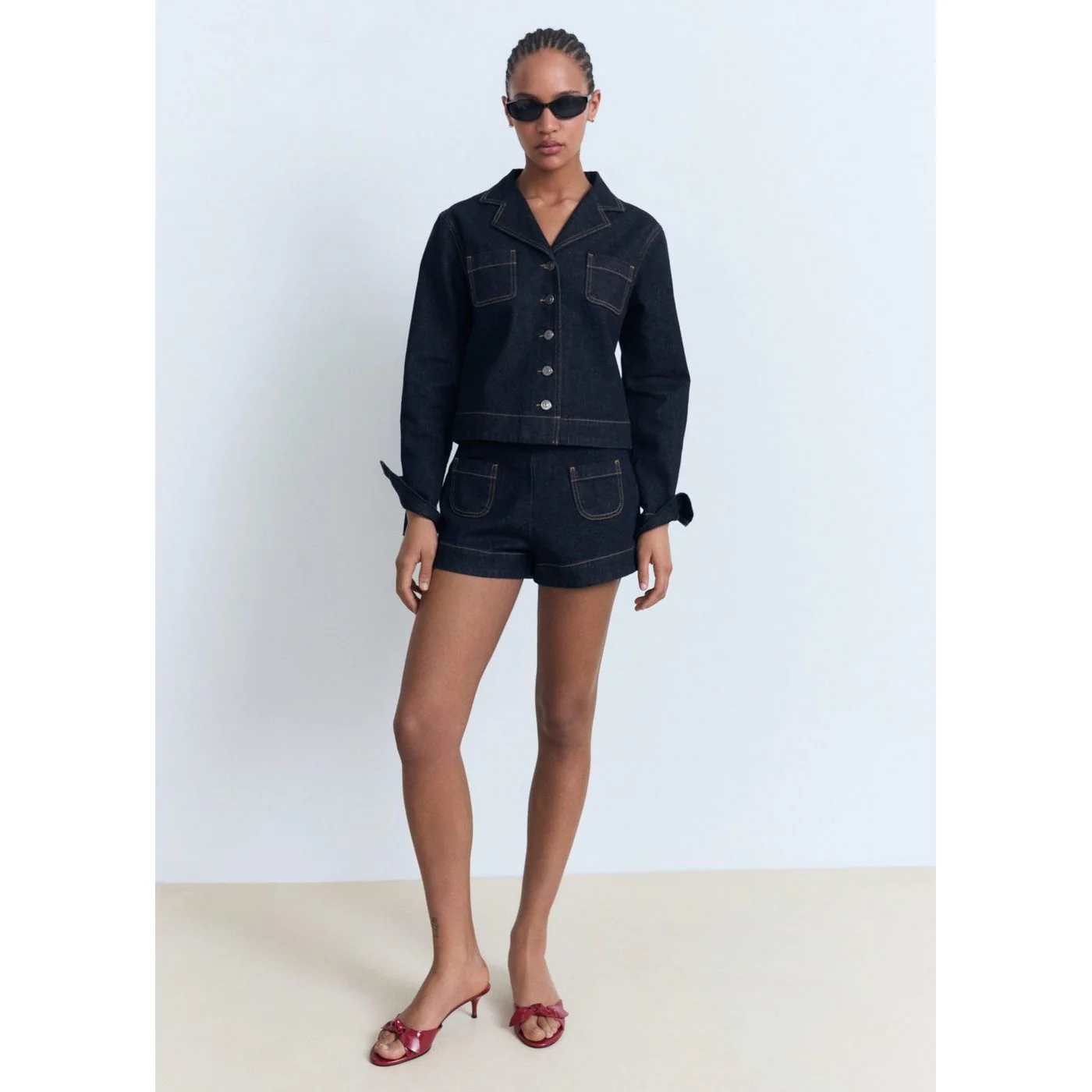 Short Livia - Bleu