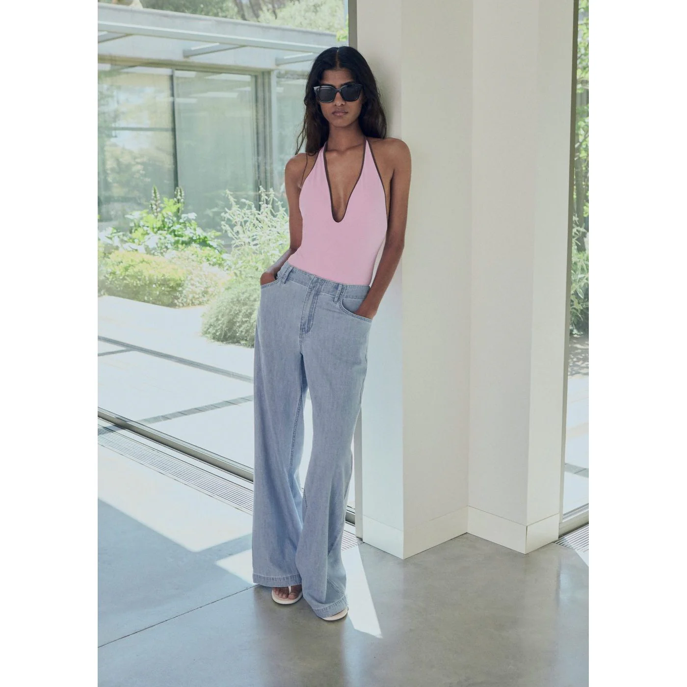 Pantalon Vionet - Bleu Clair