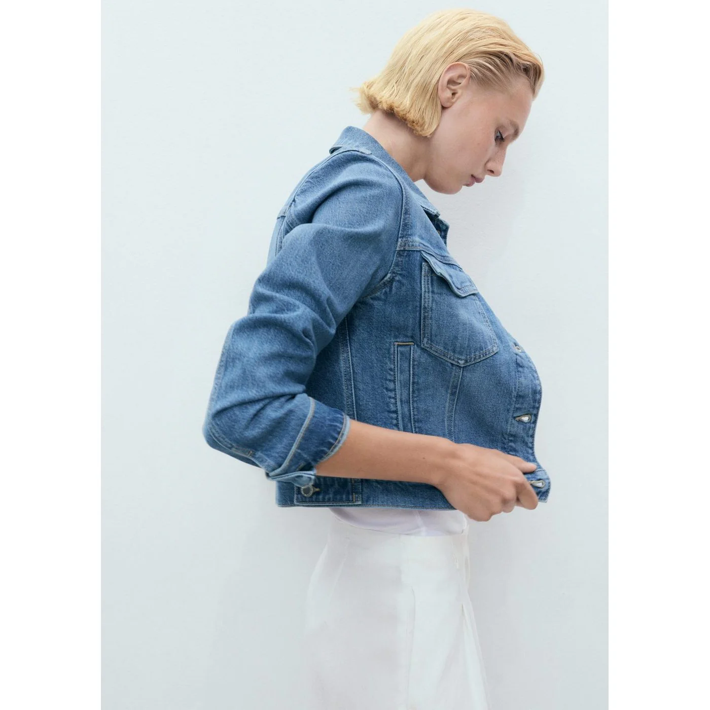 Veste Newvicky - Bleu Moyen - Image 5