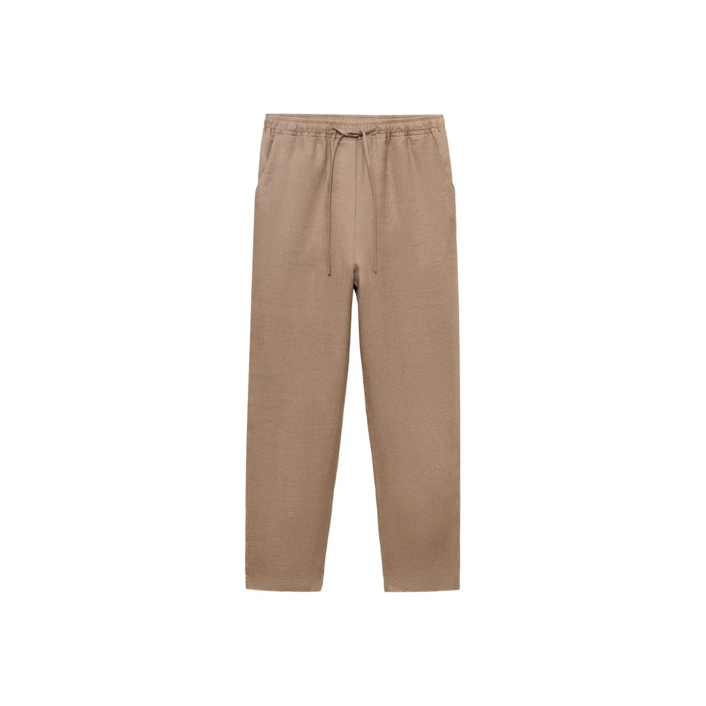 Pantalon Linen - Brun Moyen - Image 7