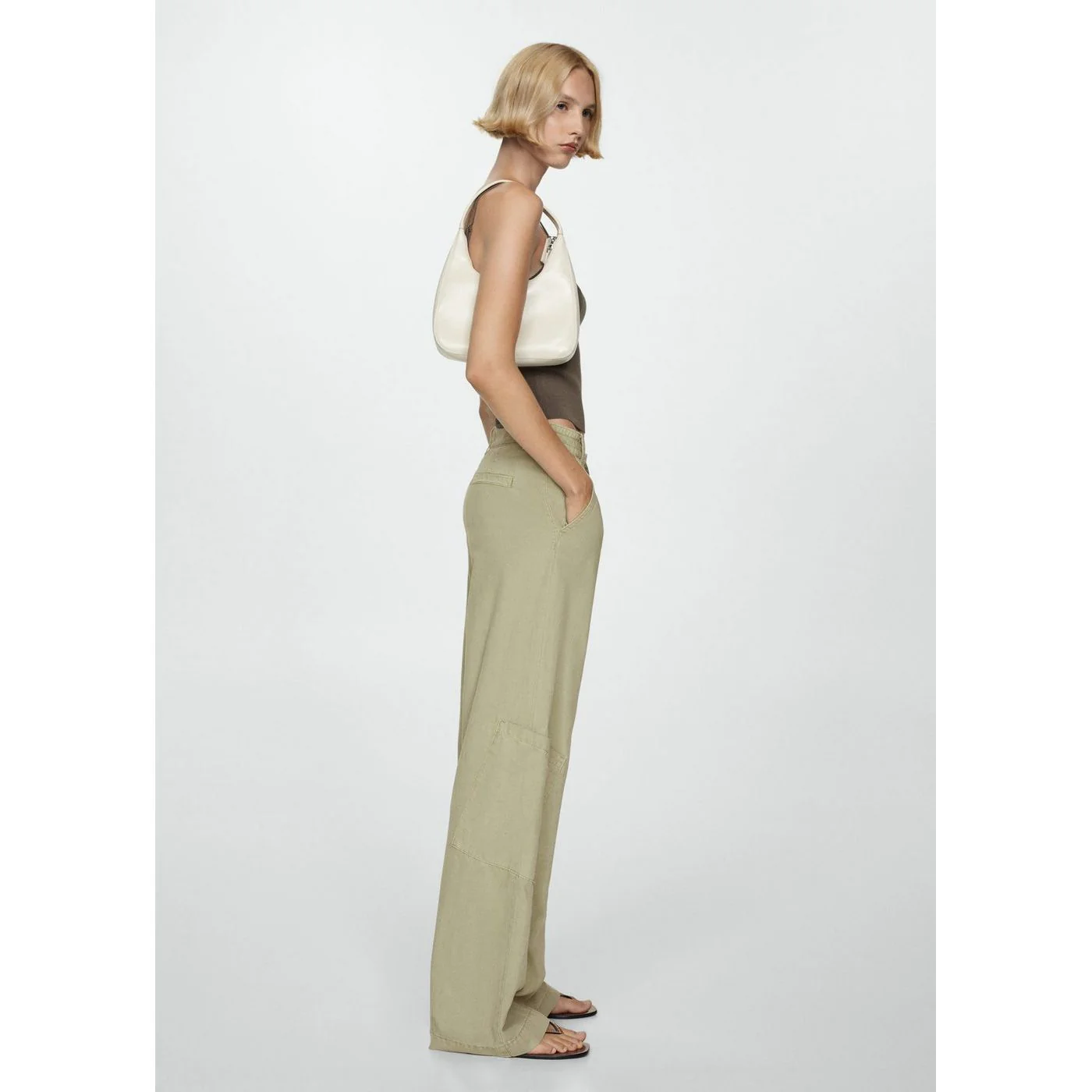 Pantalon Coral - Kaki