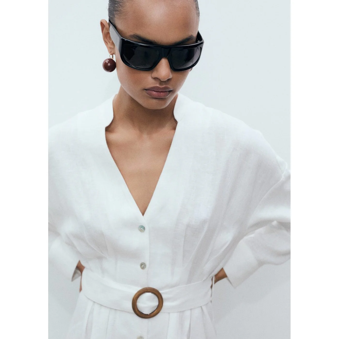 Robe Fer - Blanc - Image 4