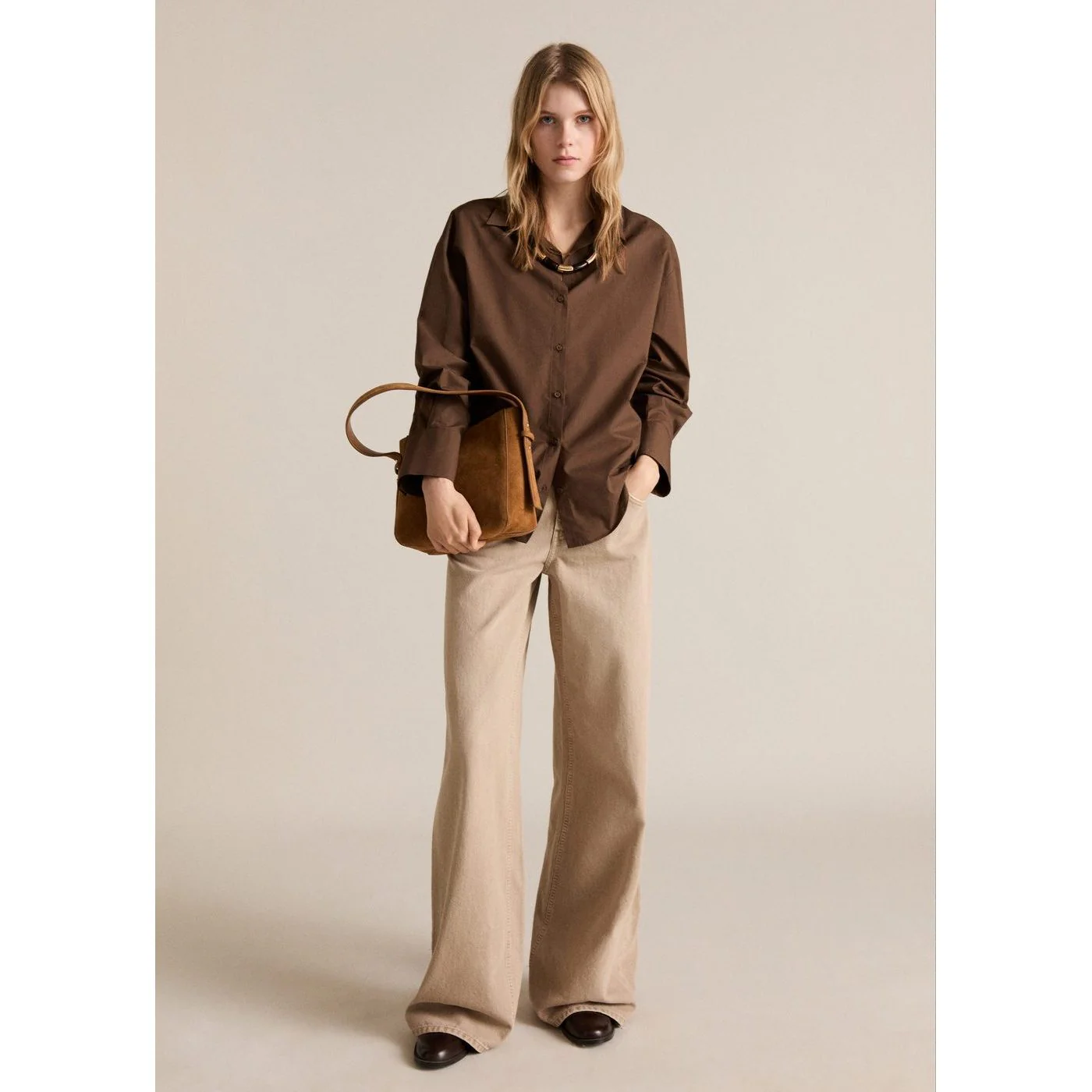 Chemise Fontana - Brun