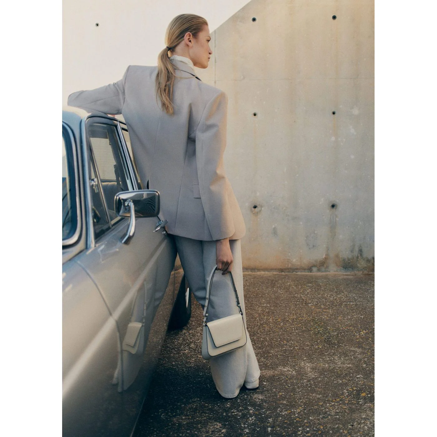 Sac Moyen Degrade - Blanc Cassé