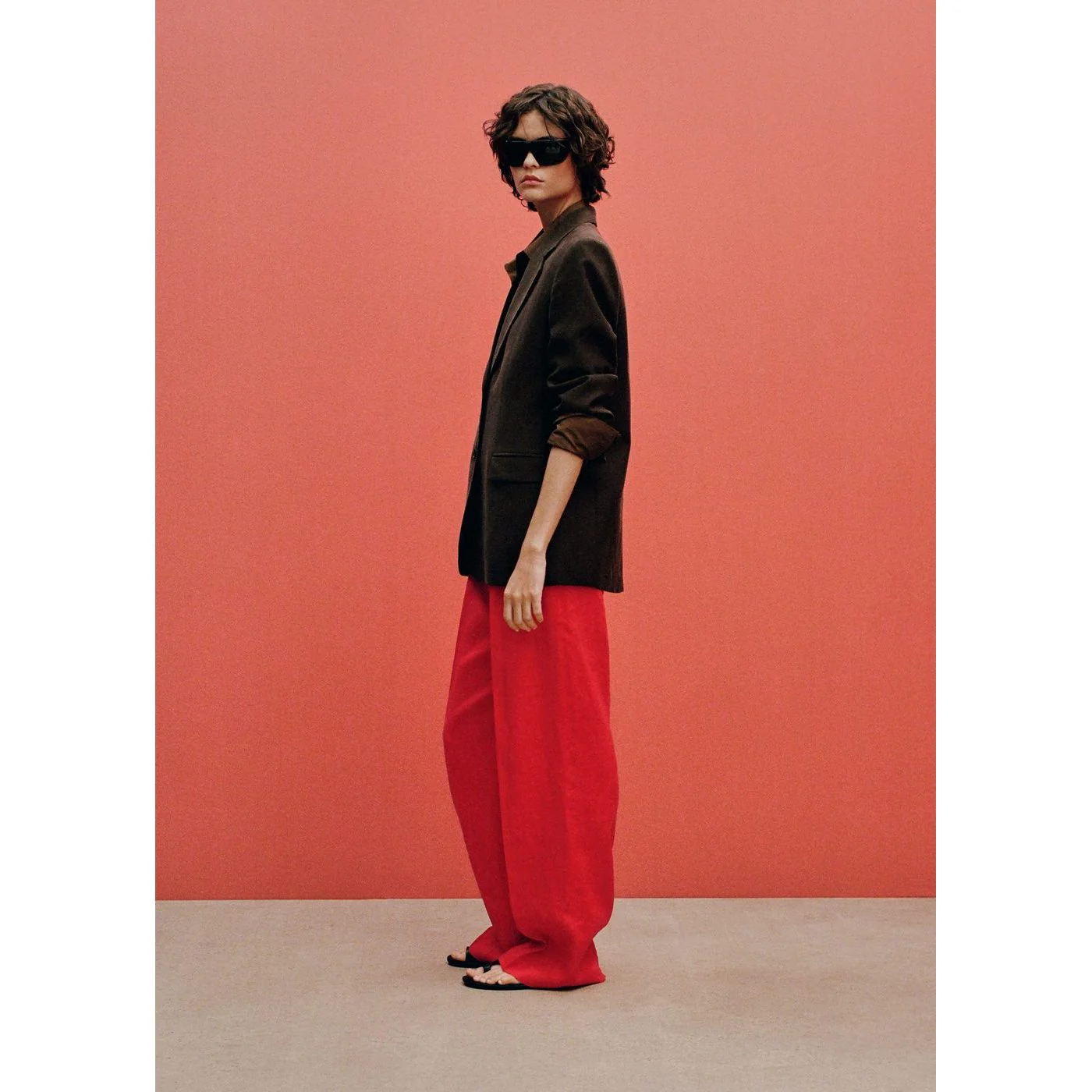 Pantalon Limona - Rouge - Image 4