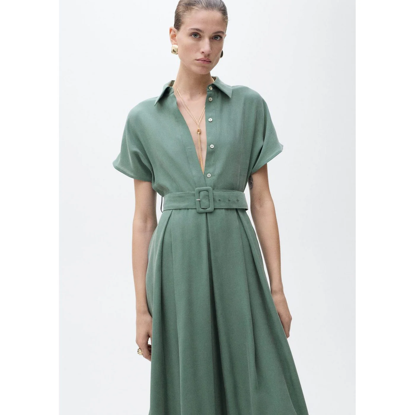 Robe Macarela - Vert - Image 2