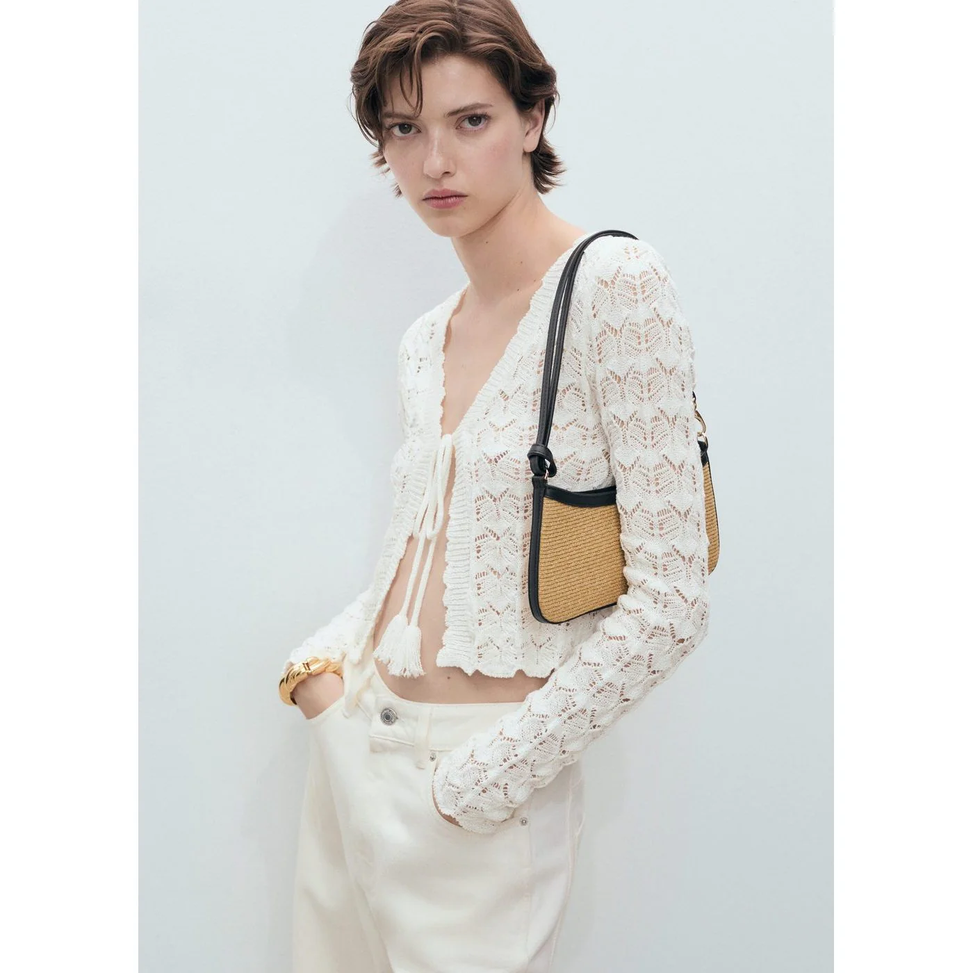 Cardigan Patri - Blanc - Image 2