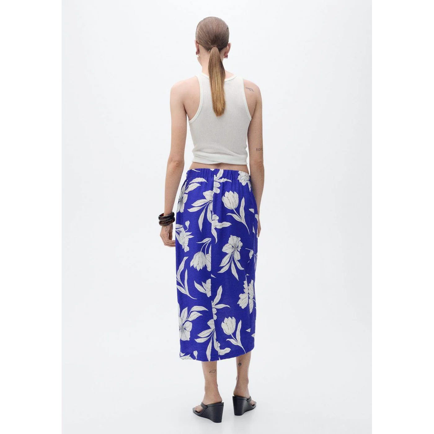 Jupe Pareo - Bleu - Image 3