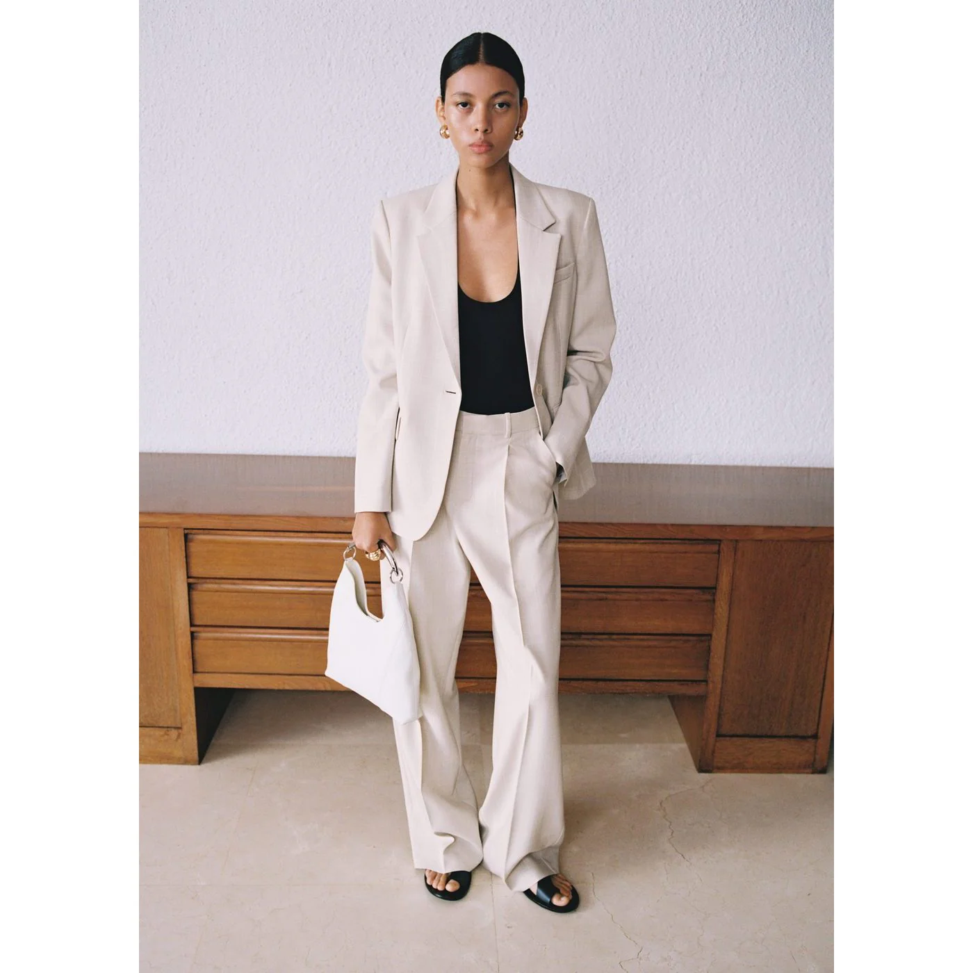 Pantalon Unilou - Nude - Image 6