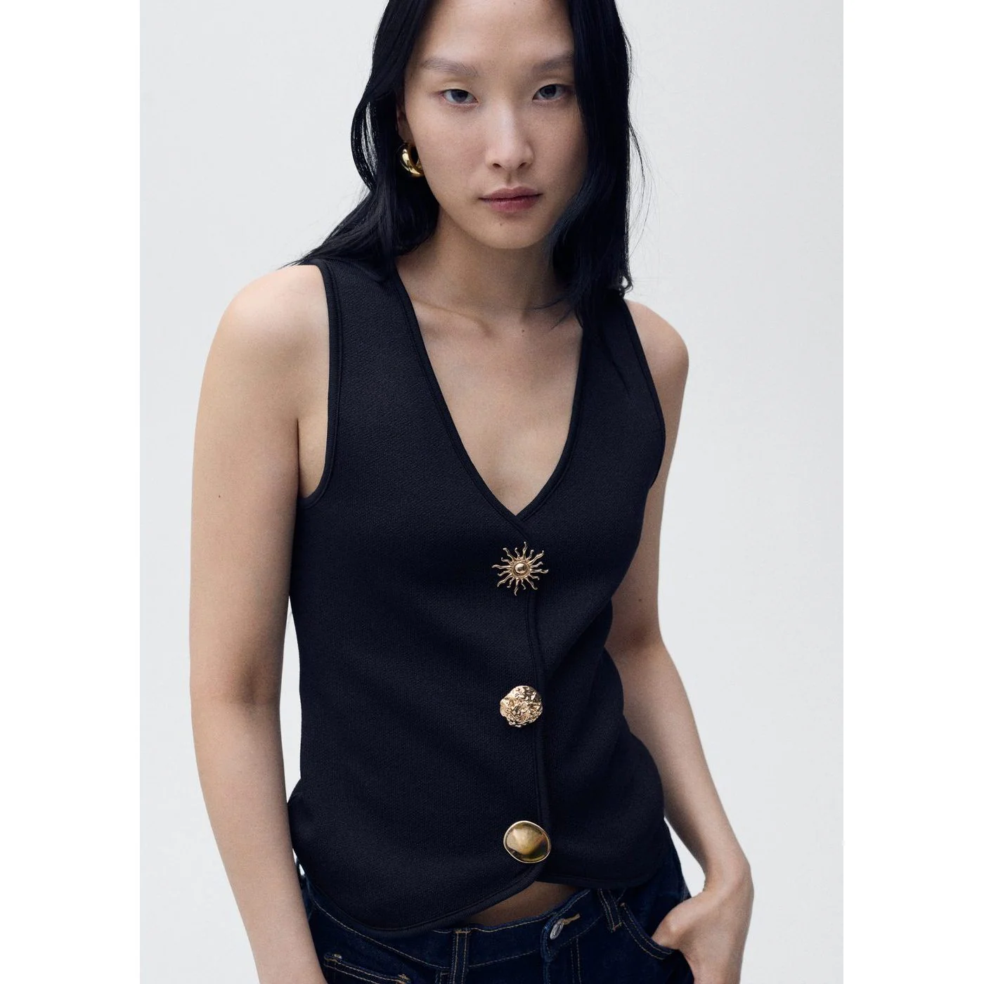 Gilet Antoine - Bleu Marine - Image 2