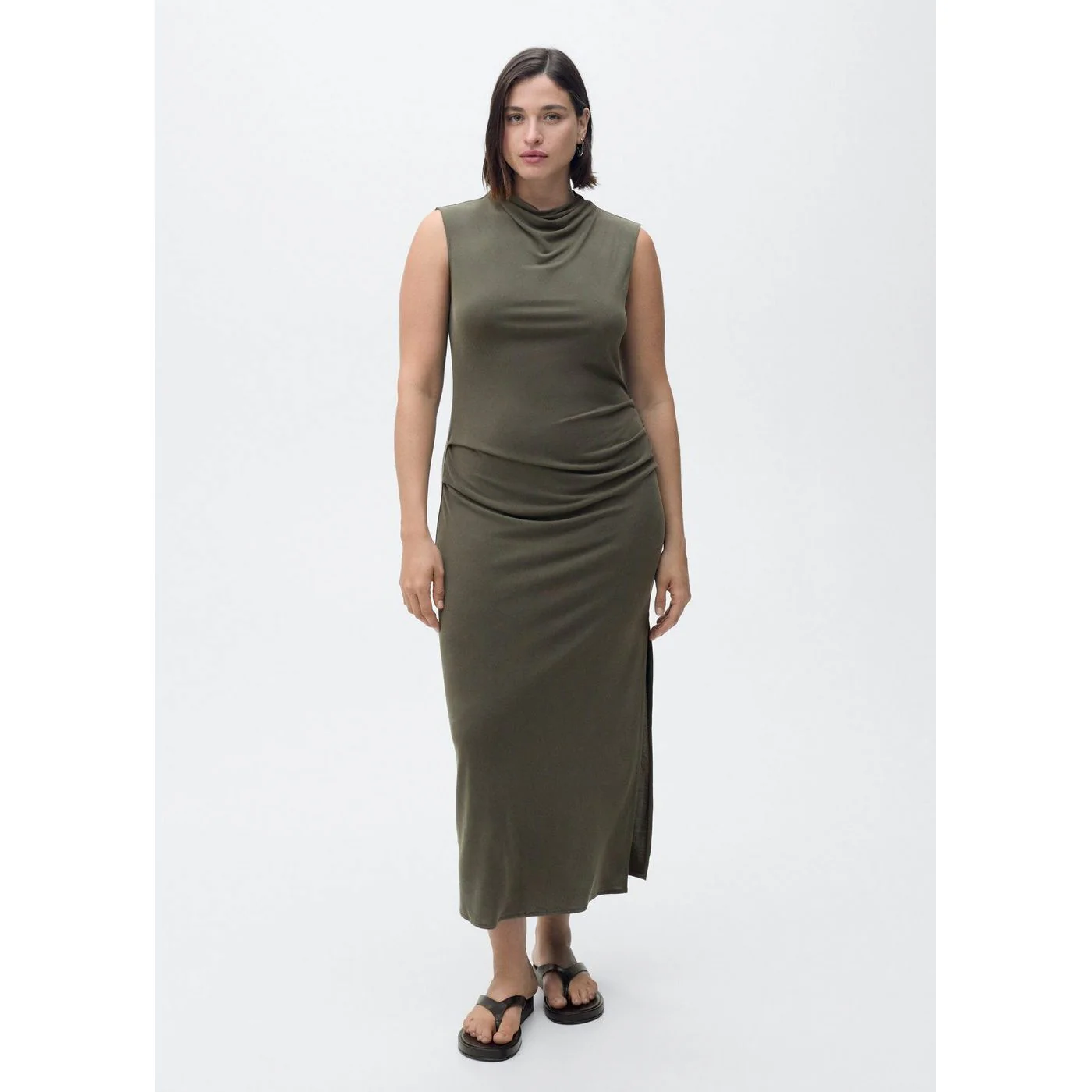 Robe Carai - Kaki - Image 5