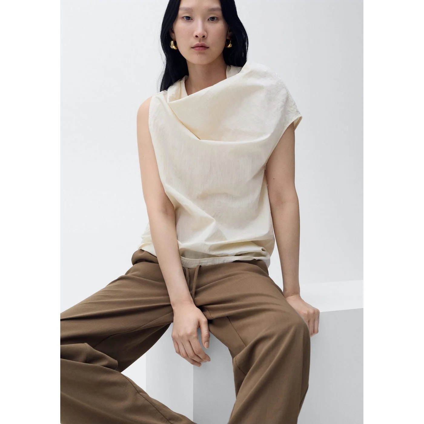 Pantalon Riga - Brun - Image 5