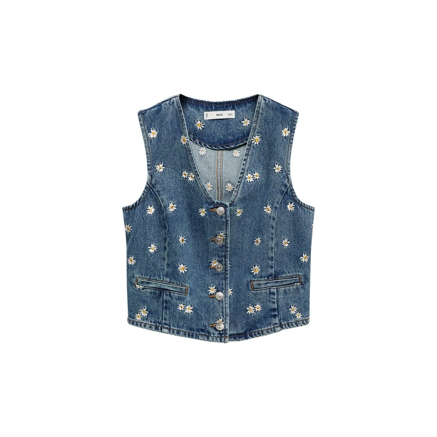 Gilet Massy - Bleu Moyen - Image 7