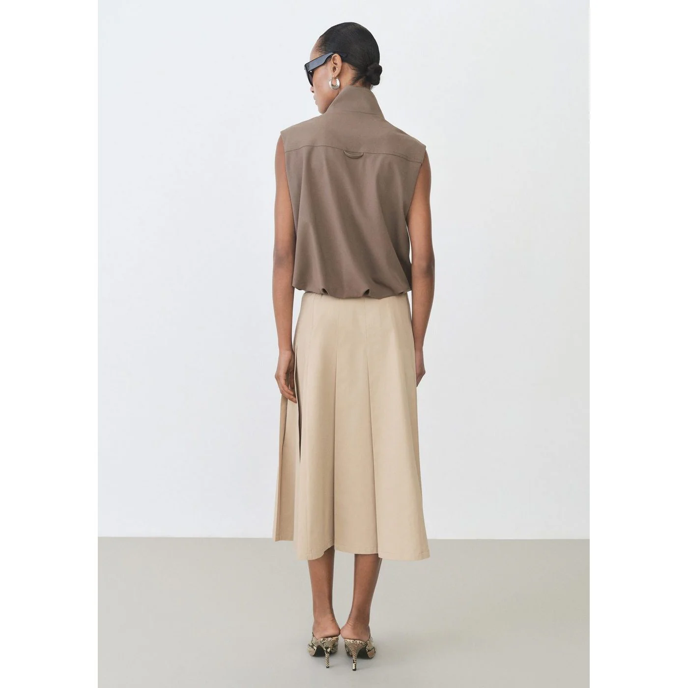 Jupe Rib - Brun Moyen - Image 3
