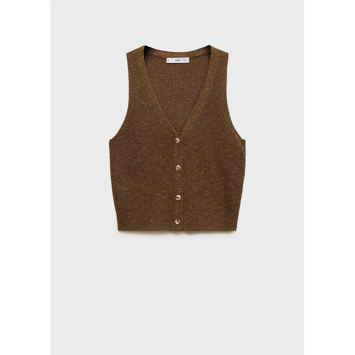 Gilet Jazmin - Brun Tabac - Image 10