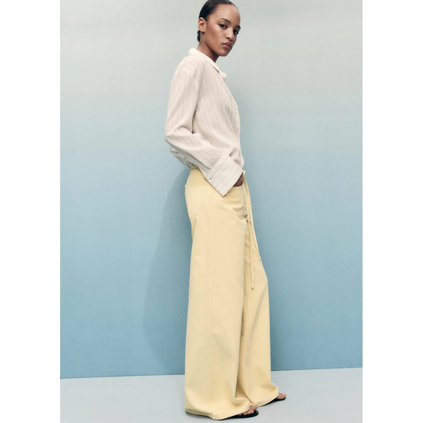 Jean Olivia - Blanc - Image 5