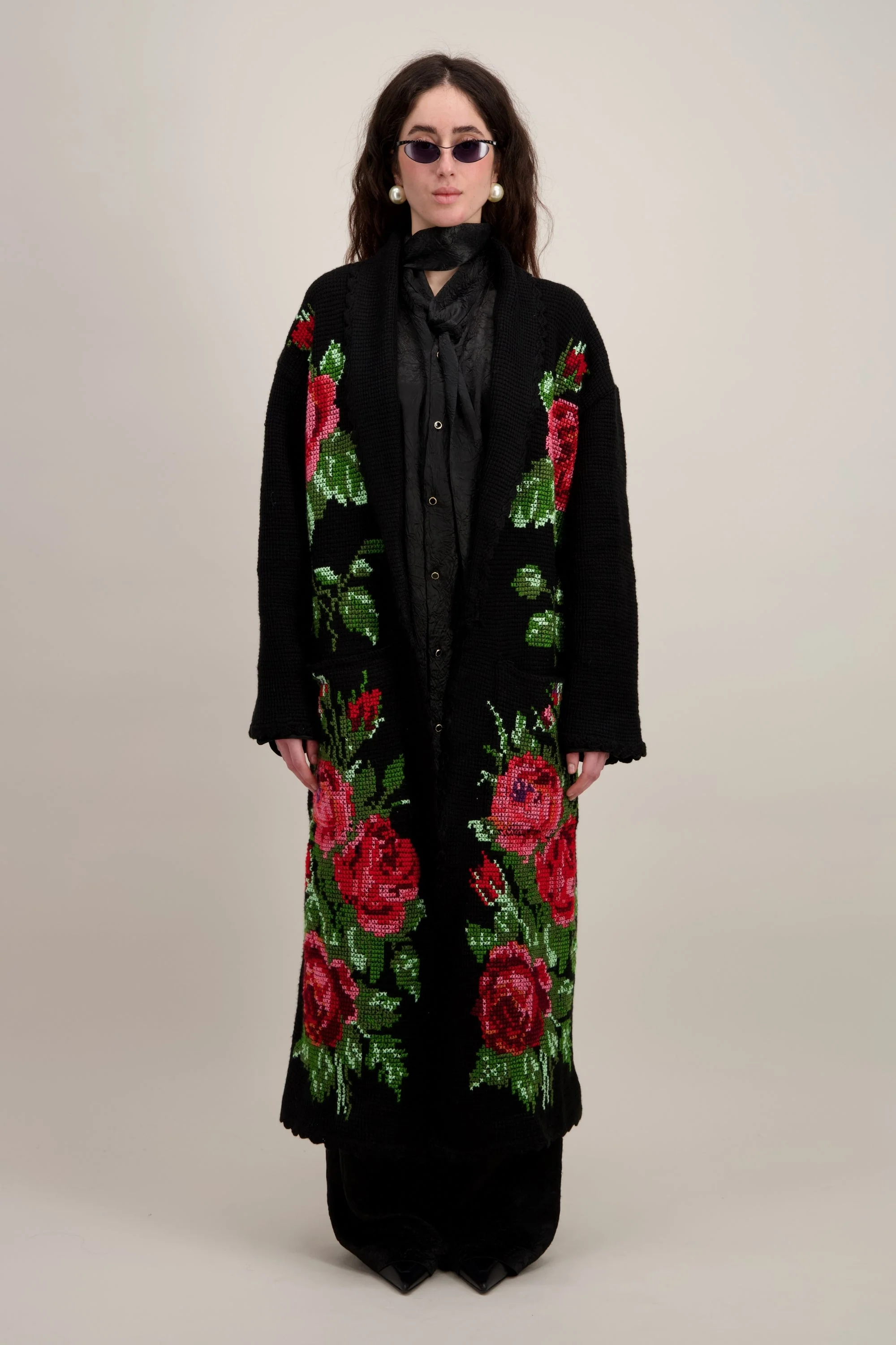 Manteau Long En Crochet - Image 2