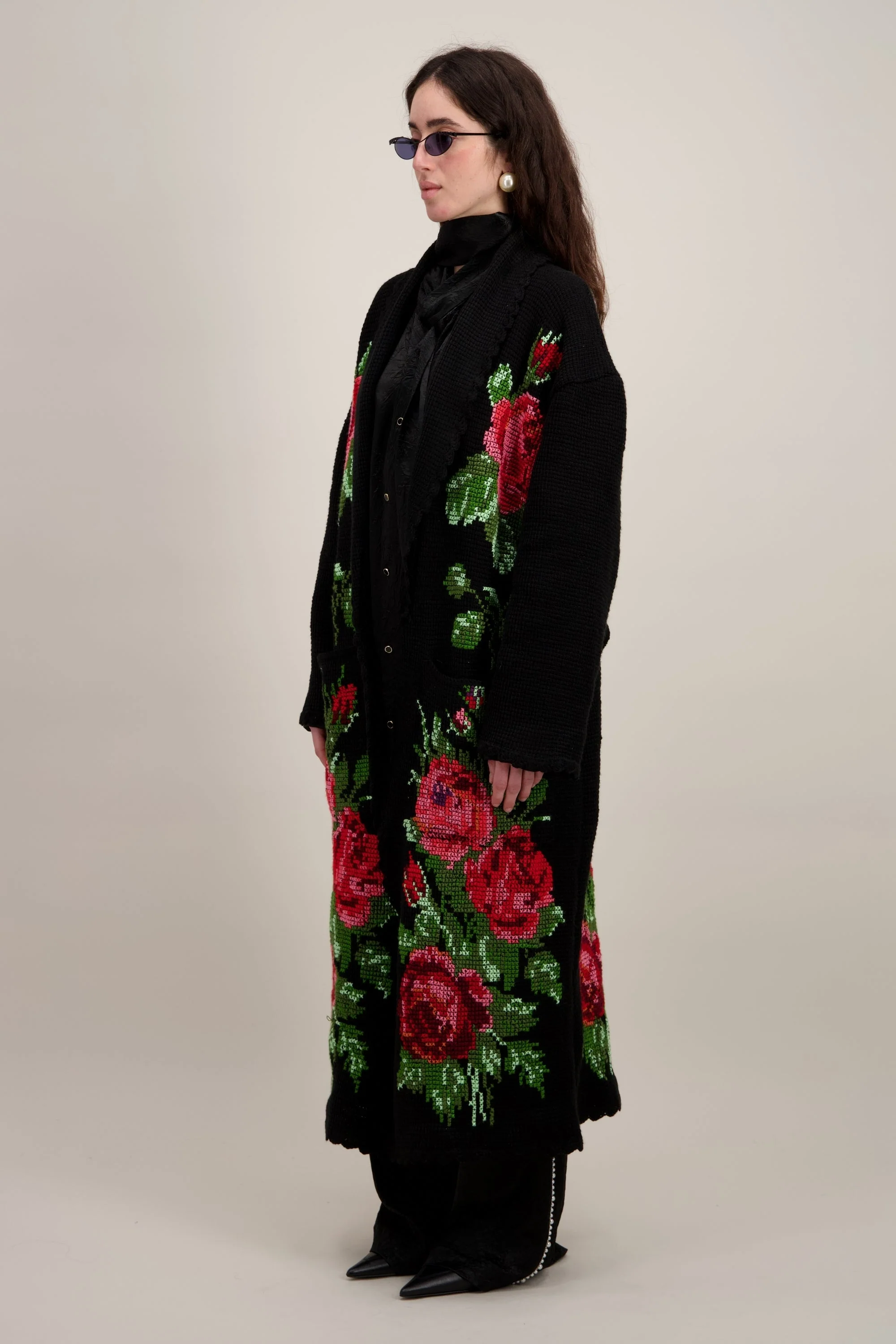 Manteau Long En Crochet - Image 3