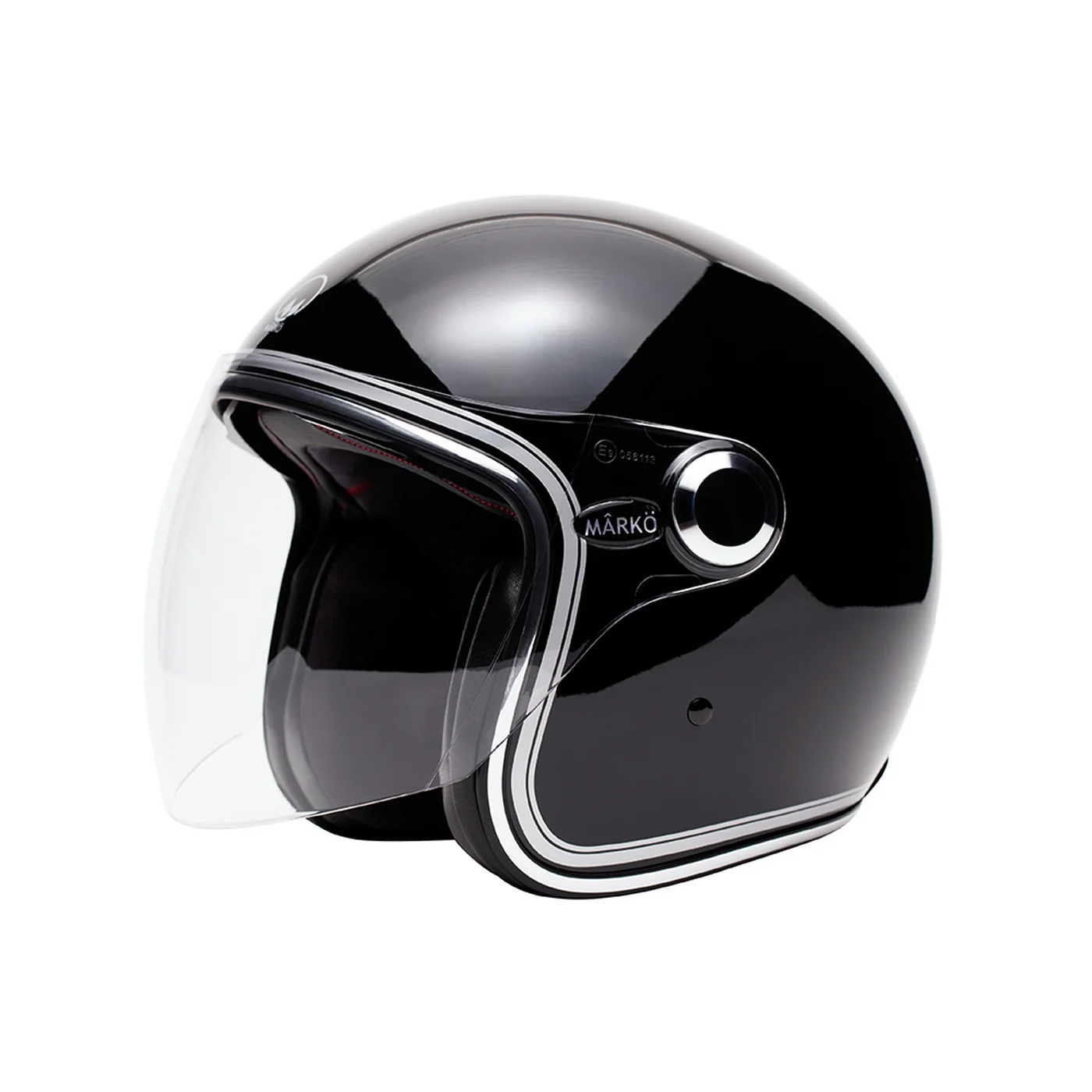 Casque Jet Boreal 22 06 - Black-Chrome - Image 4
