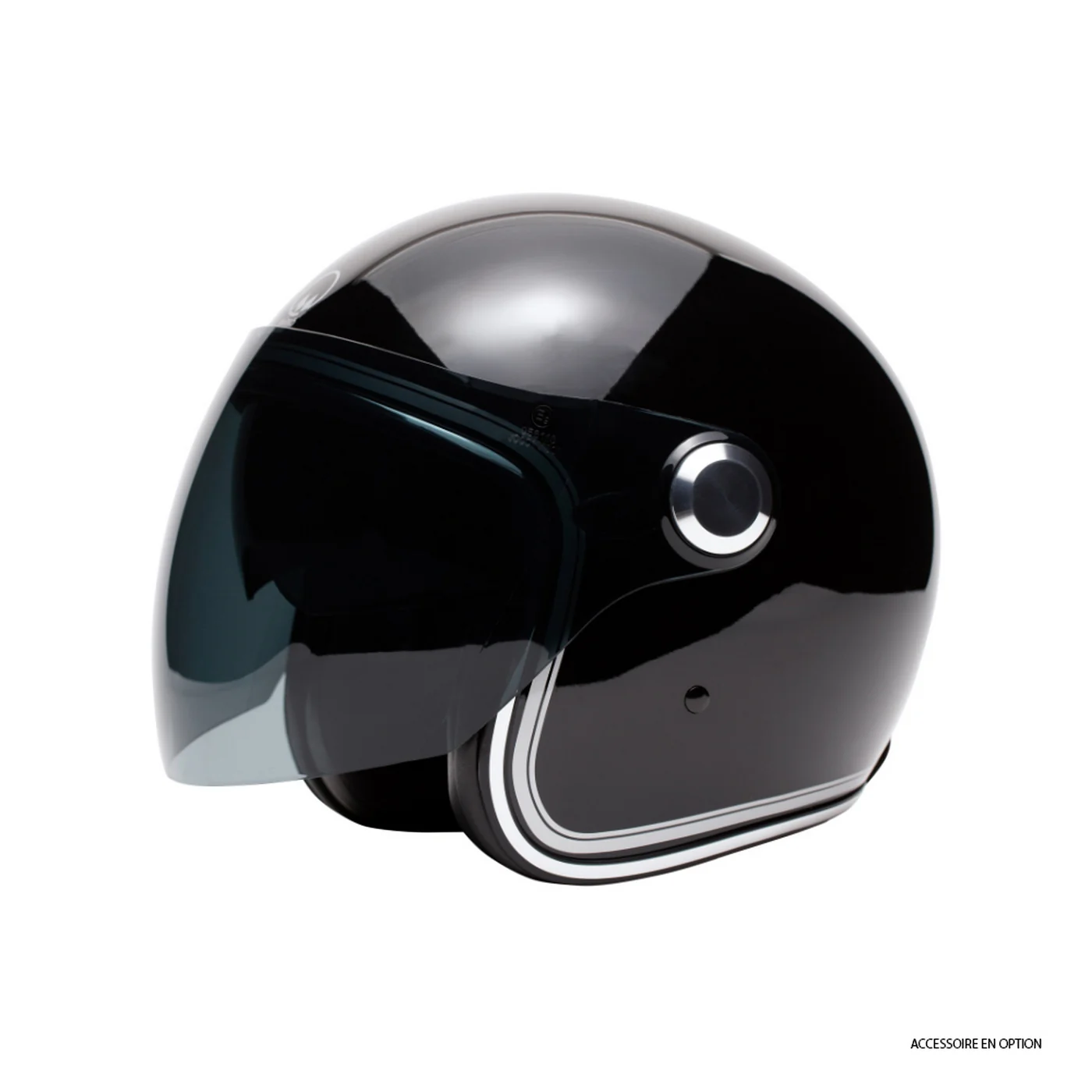 Casque Jet Boreal 22 06 - Black-Chrome - Image 5