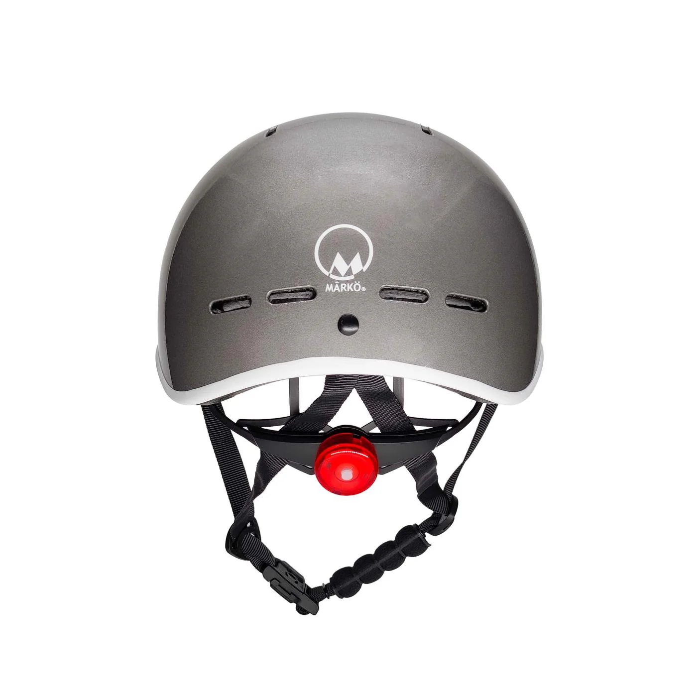 Casque Vélo Tempo - Silver Metalized - Image 3