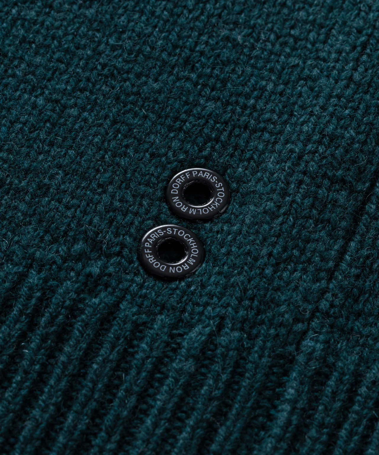 Pull Merinos Wool "Dad" - Green Night - Image 4