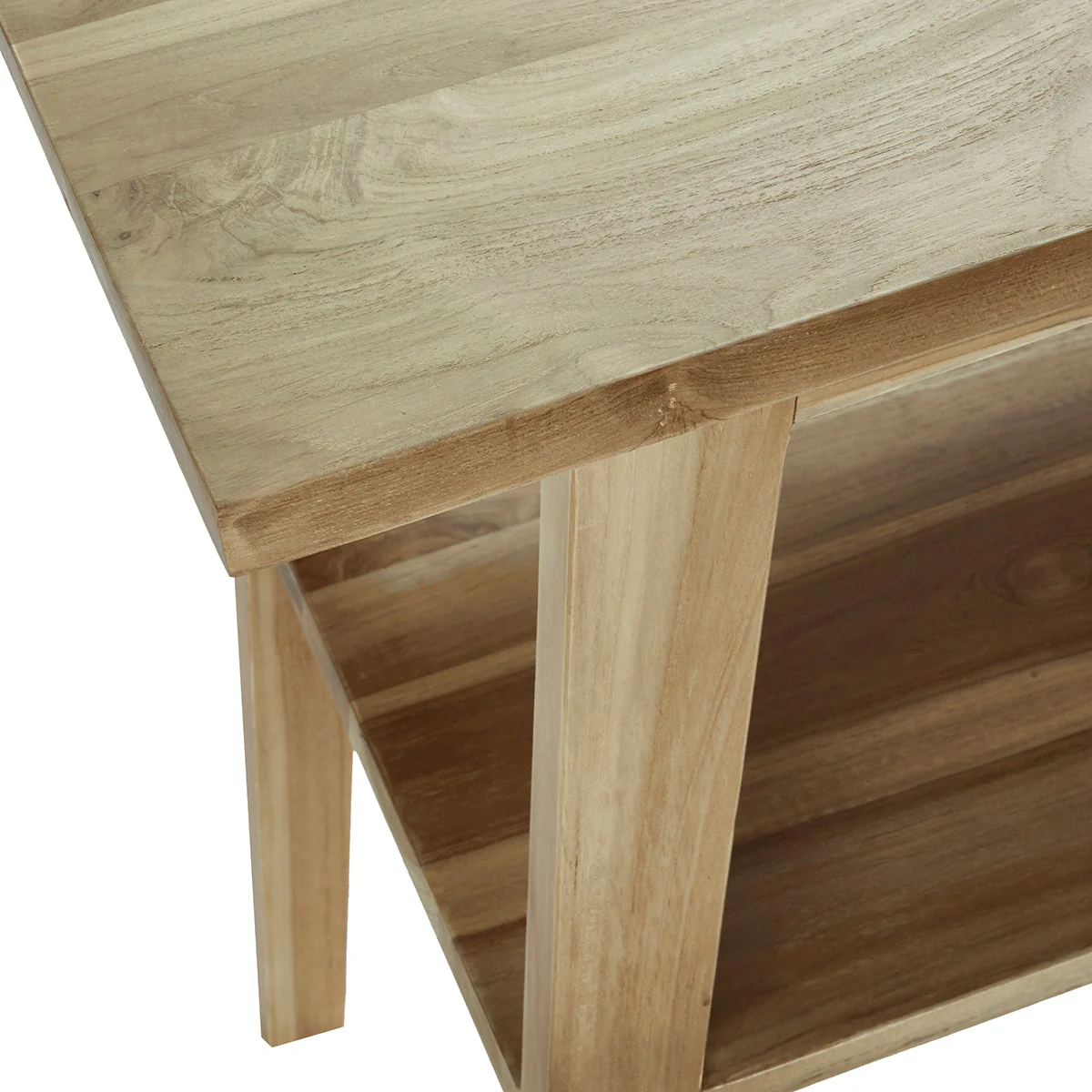 Meuble Sous Vasque Sara - Teck - Naturel - Image 4