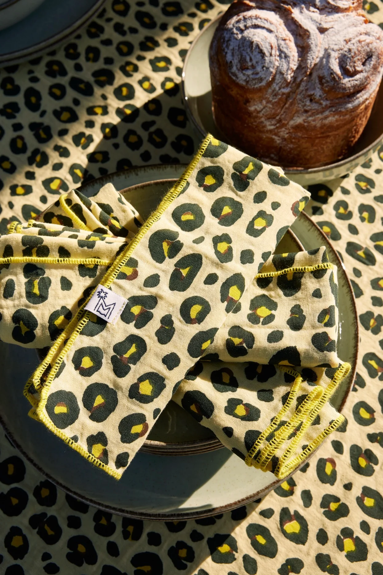 Nappe Rectangle Montauk Jaune - Image 7