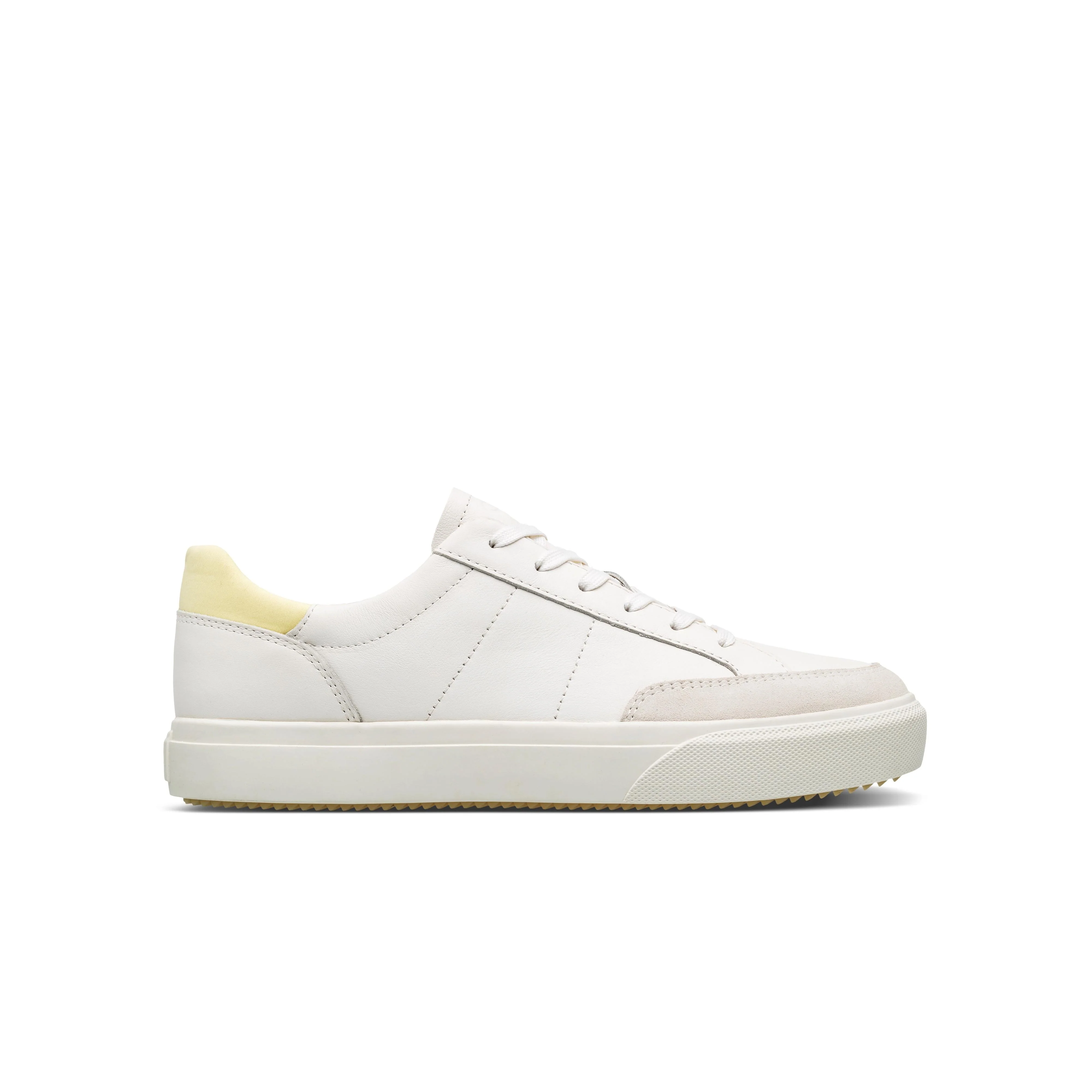 Basket Monroe Venice - White Leather Wax Yellow