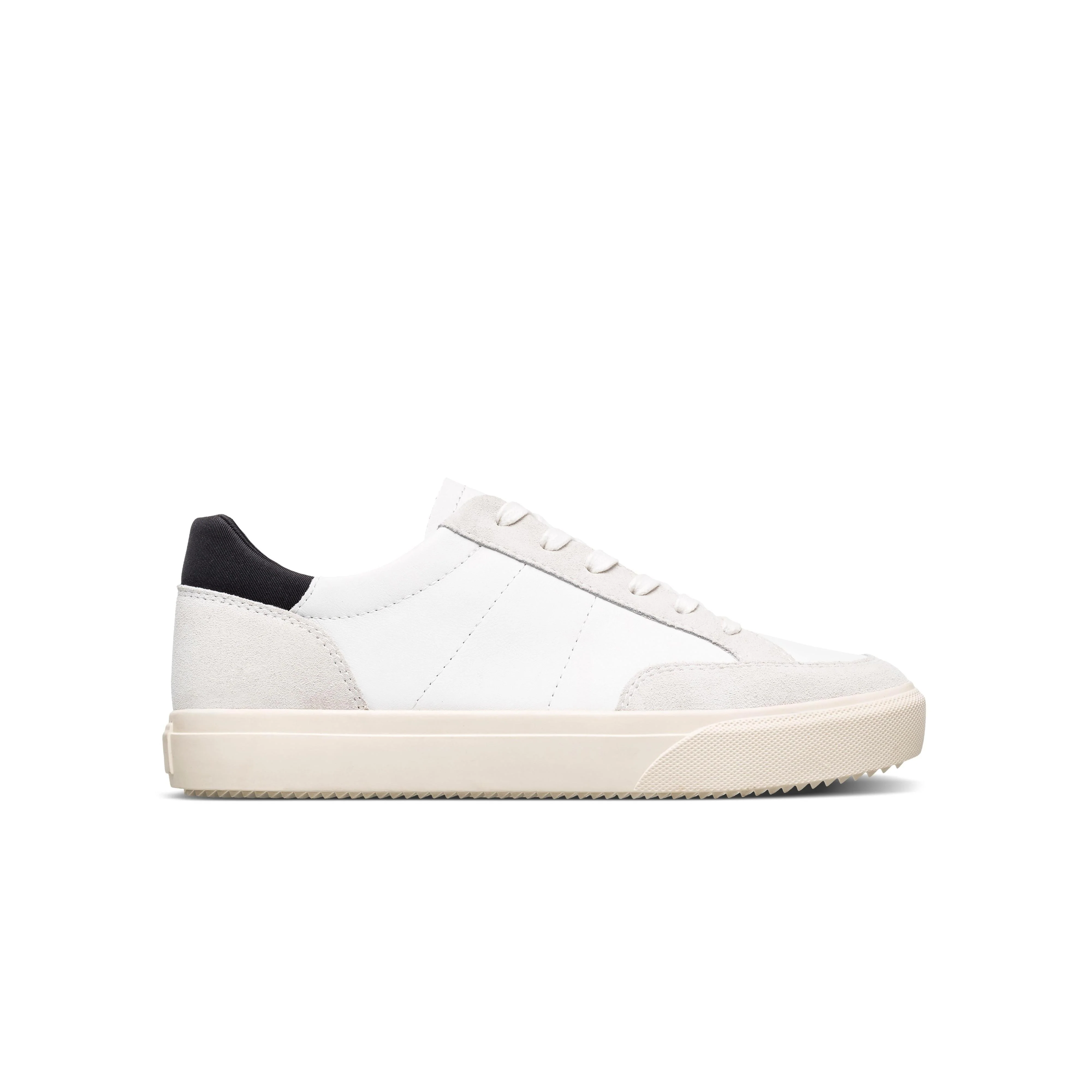 Basket Monroe Venice - White Leather Black