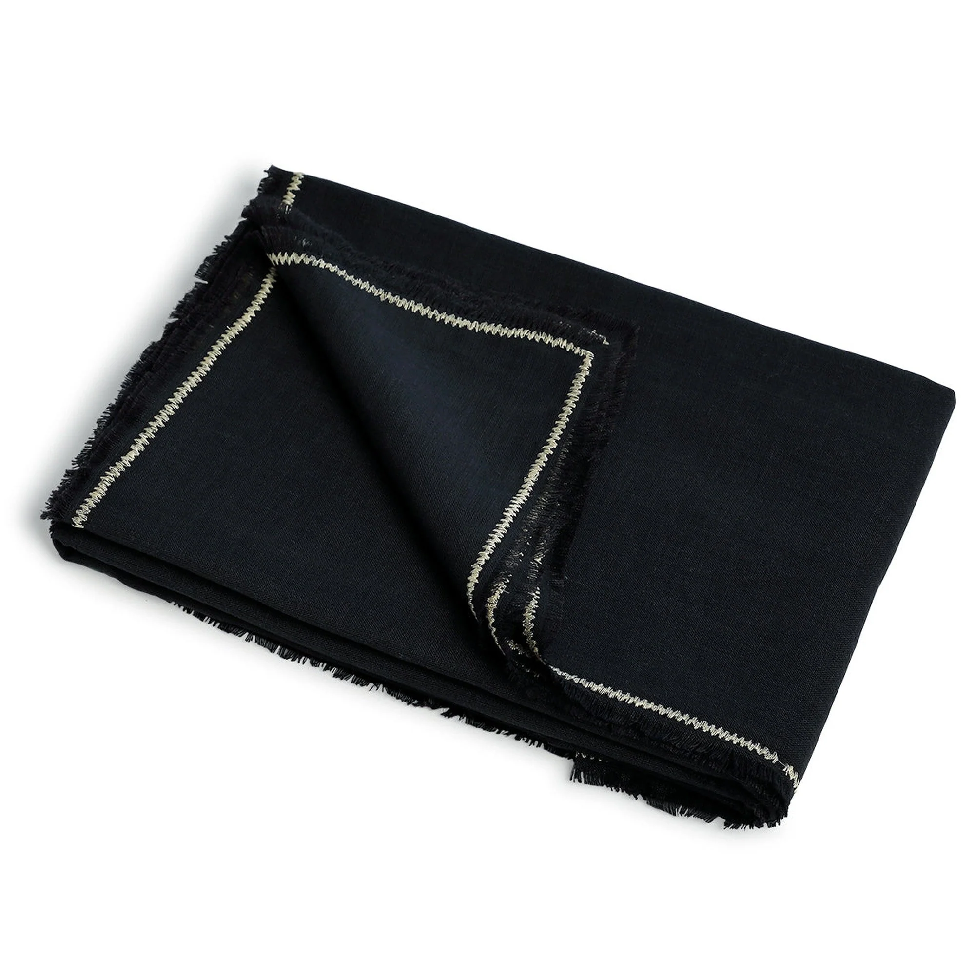 Nappe Gabriel - Fusain / Sable - Lin Lavé - Image 2